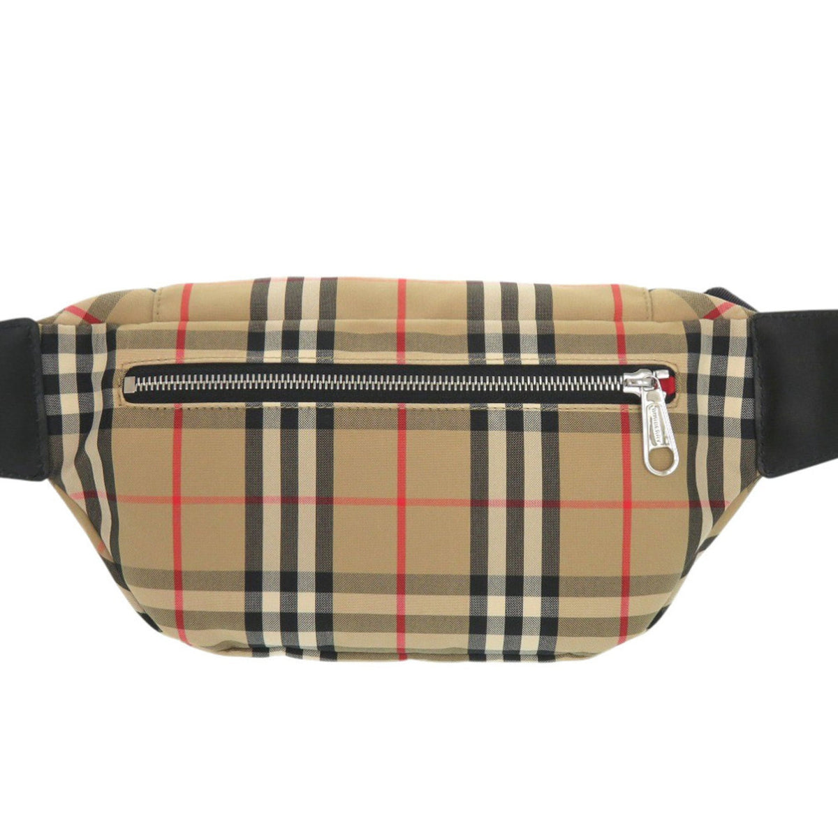 Burberry Beige Cotton Polyester Fanny Pack (Pre-Owned)