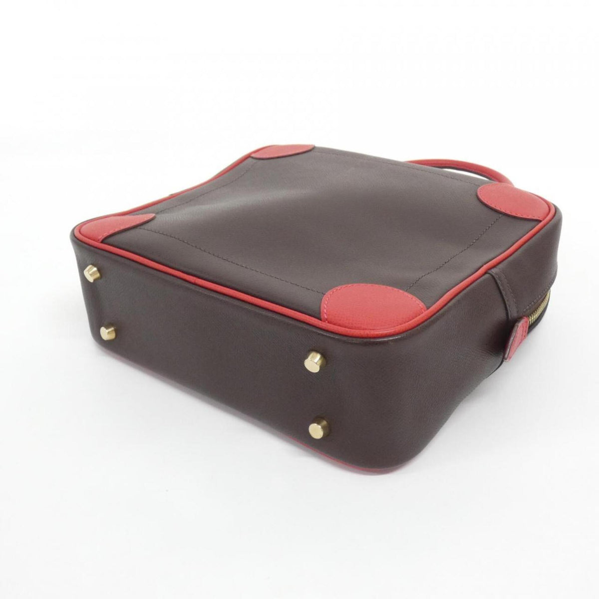 Hermes Chocolat Epsom Leather Handbag (Pre-Owned)