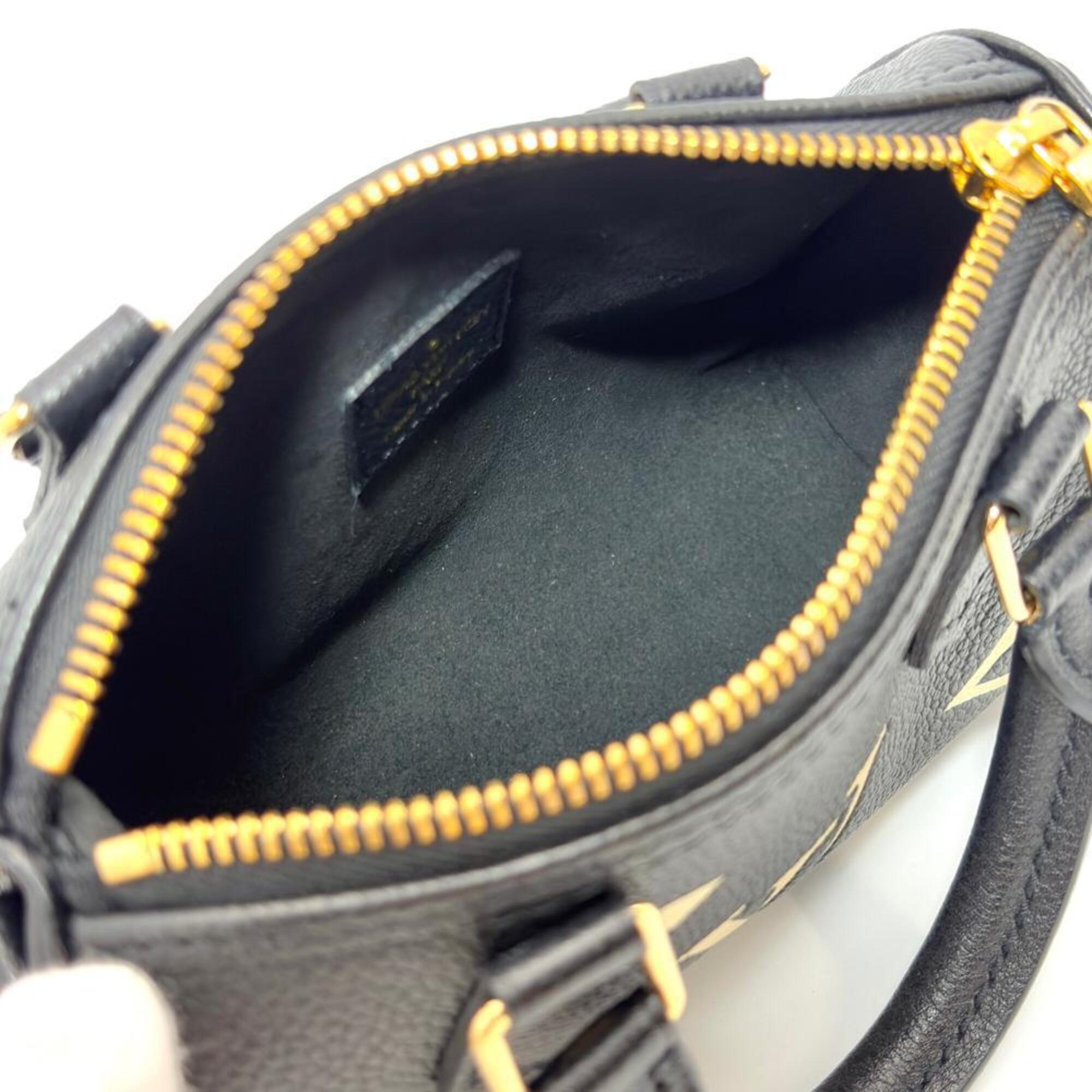 Louis Vuitton Beige Bicolor Black Monogram Monogram Empreinte Handbag (Pre-Owned)