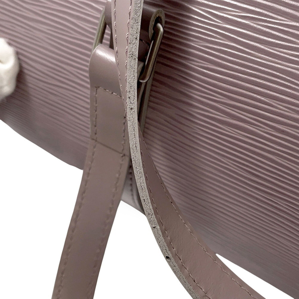 Louis Vuitton Galle Lilac Epi Leather Handbag Pouch (Pre-Owned)