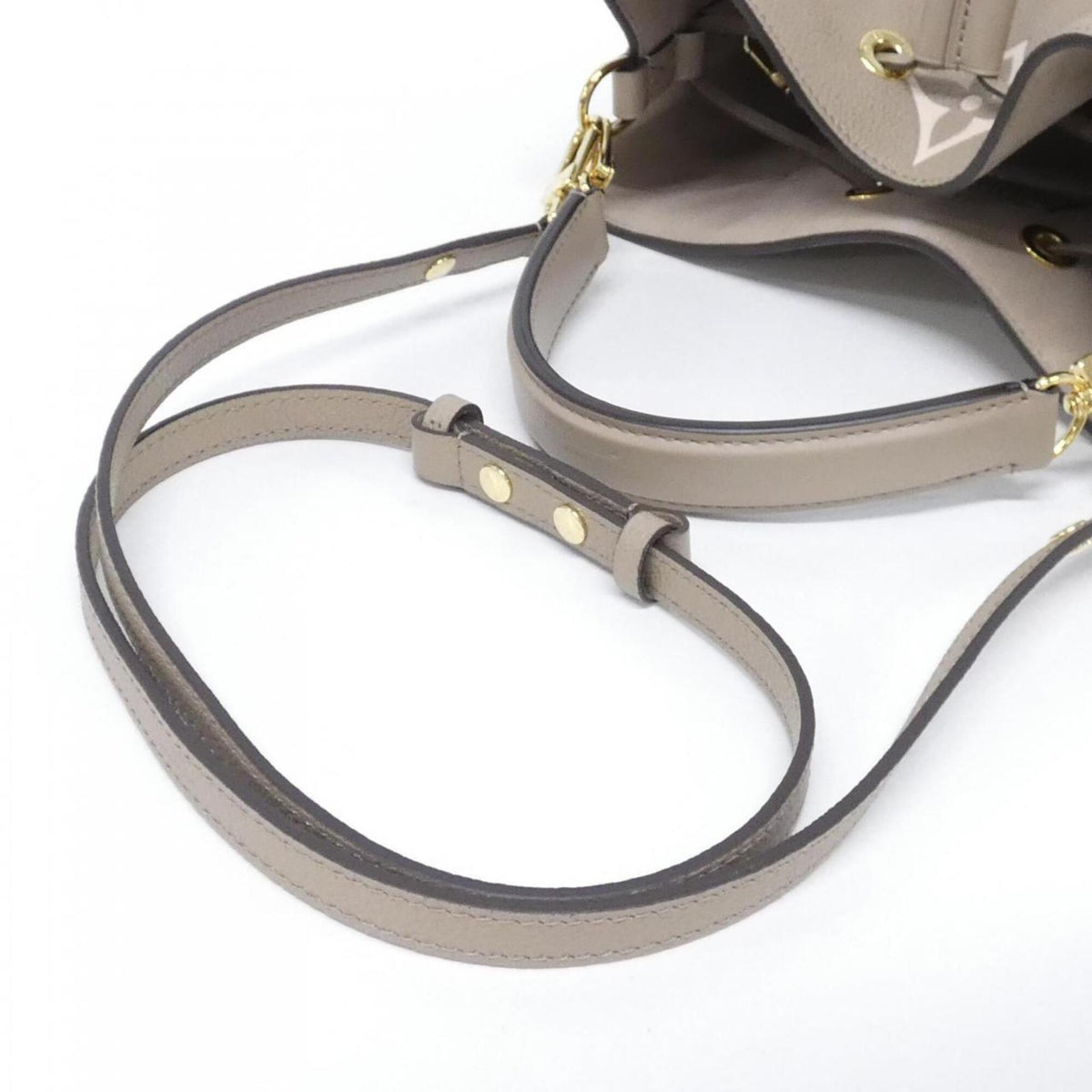 Louis Vuitton Beige Tourterelle Leather Shoulder Bag (Pre-Owned)