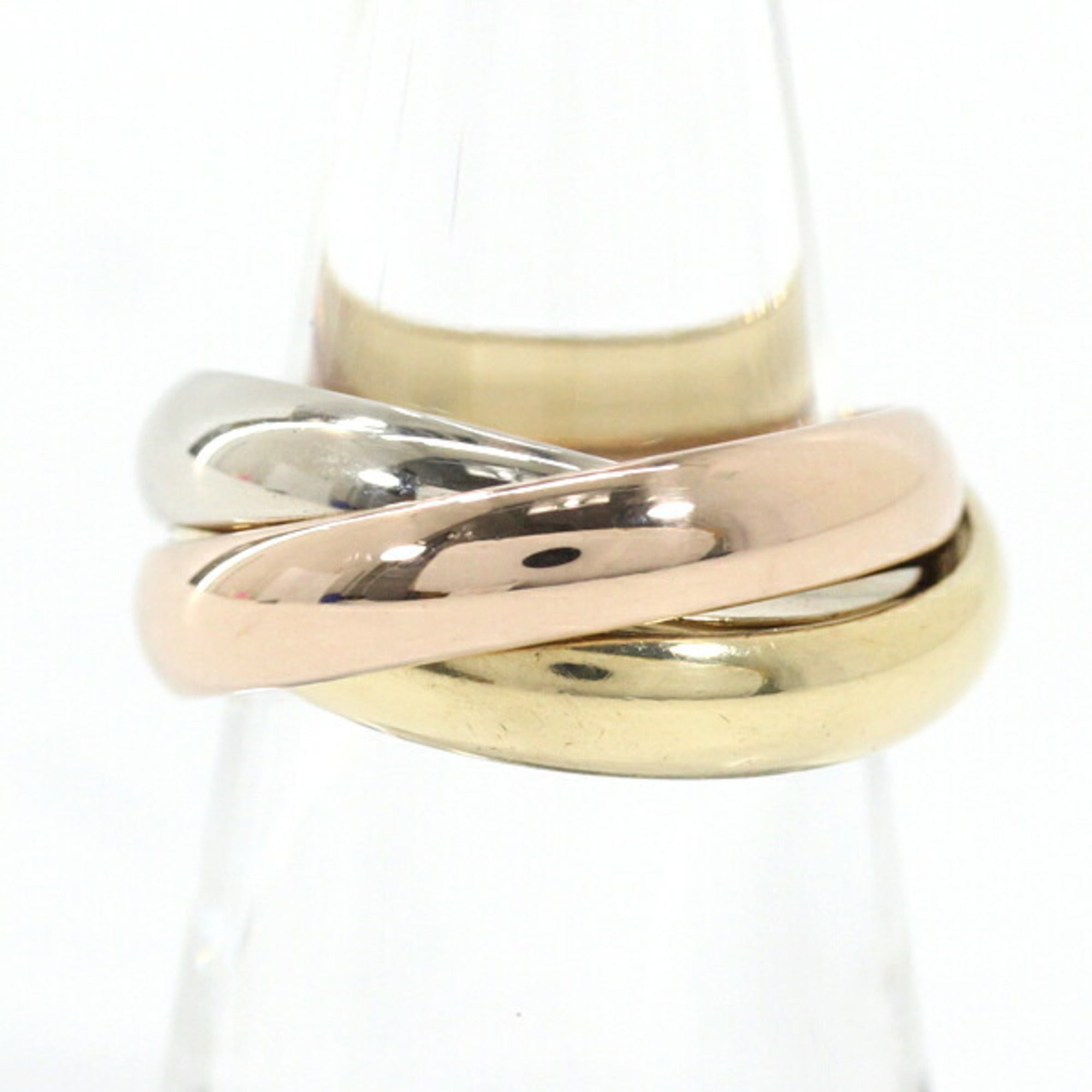 Cartier Pink Gold White Gold Yellow Gold Yellow Gold (18K) Pink Gold (18K) White Gold (18K) Band Ring (Pre-Owned)