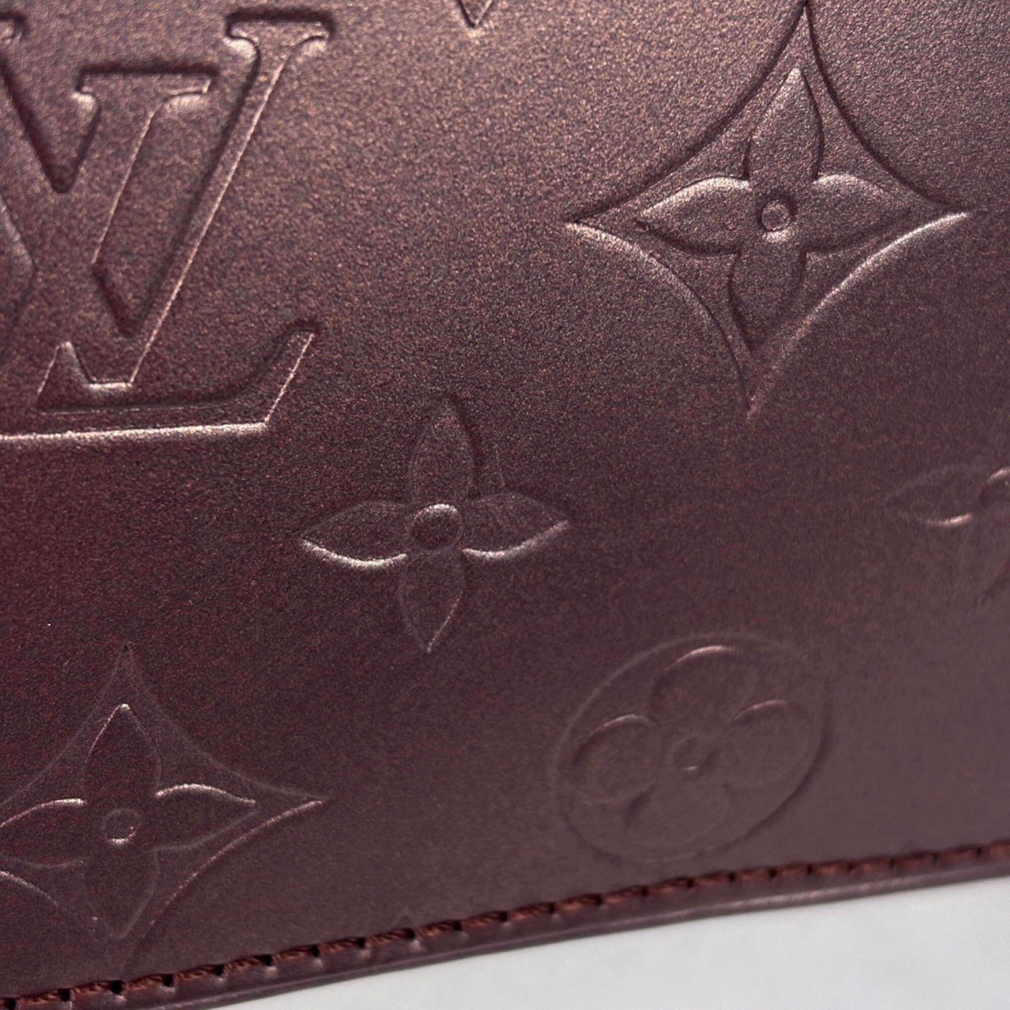 Louis Vuitton Monogram Violet Monogram Mat Shoulder Bag (Pre-Owned)
