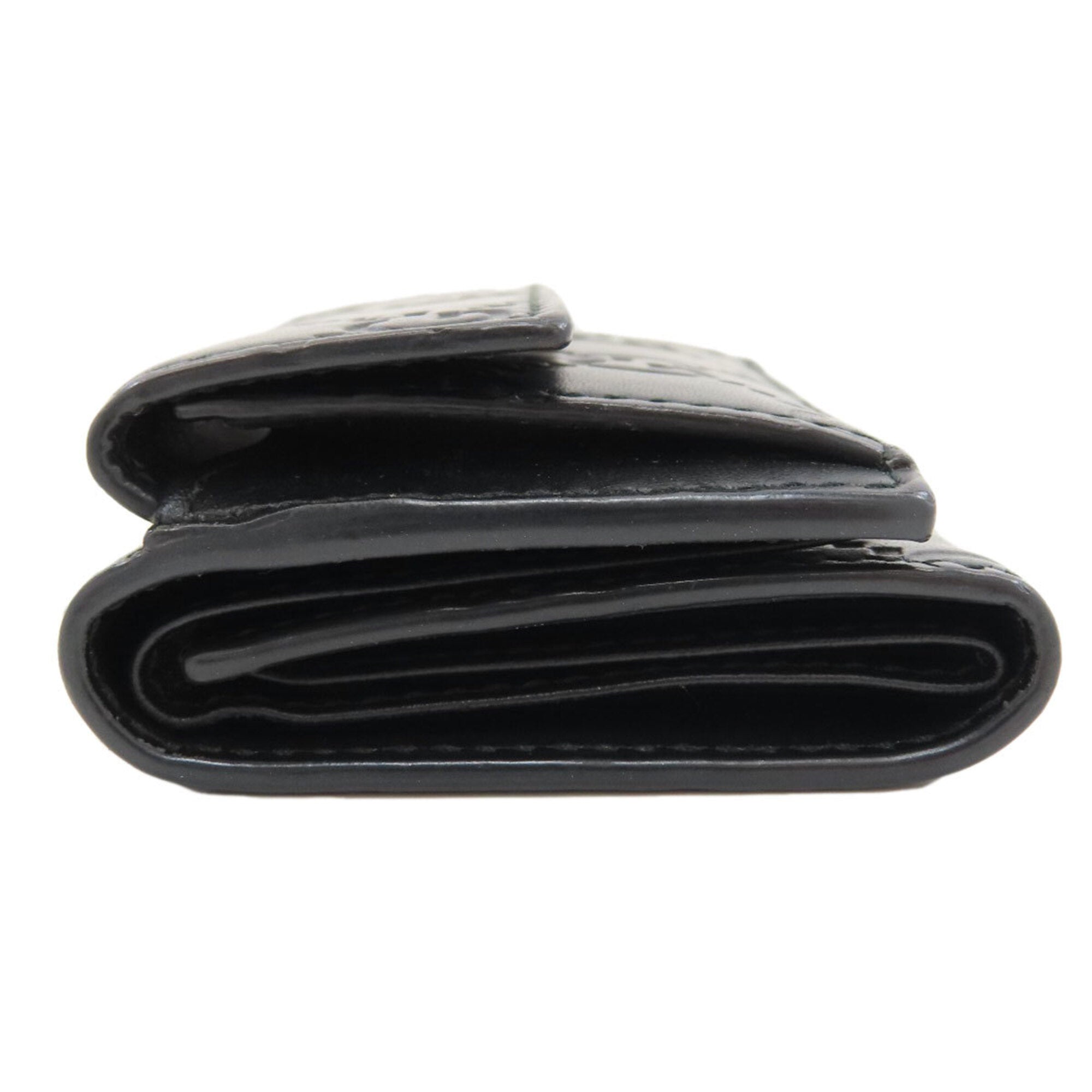 Gucci Black Leather Wallet (Tri-Fold) (Pre-Owned)