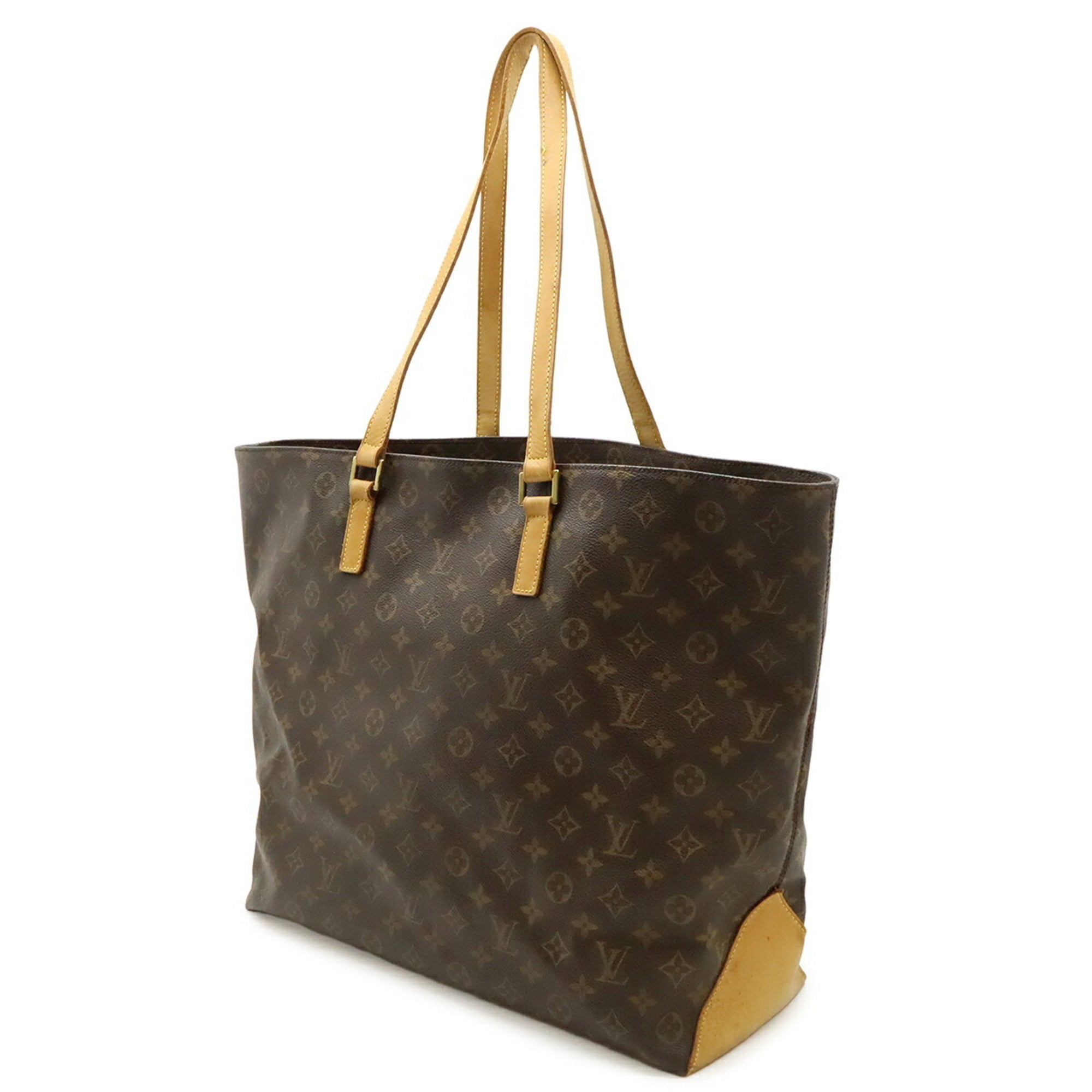 Louis Vuitton Brown Monogram Shoulder Bag Tote Bag (Pre-Owned)