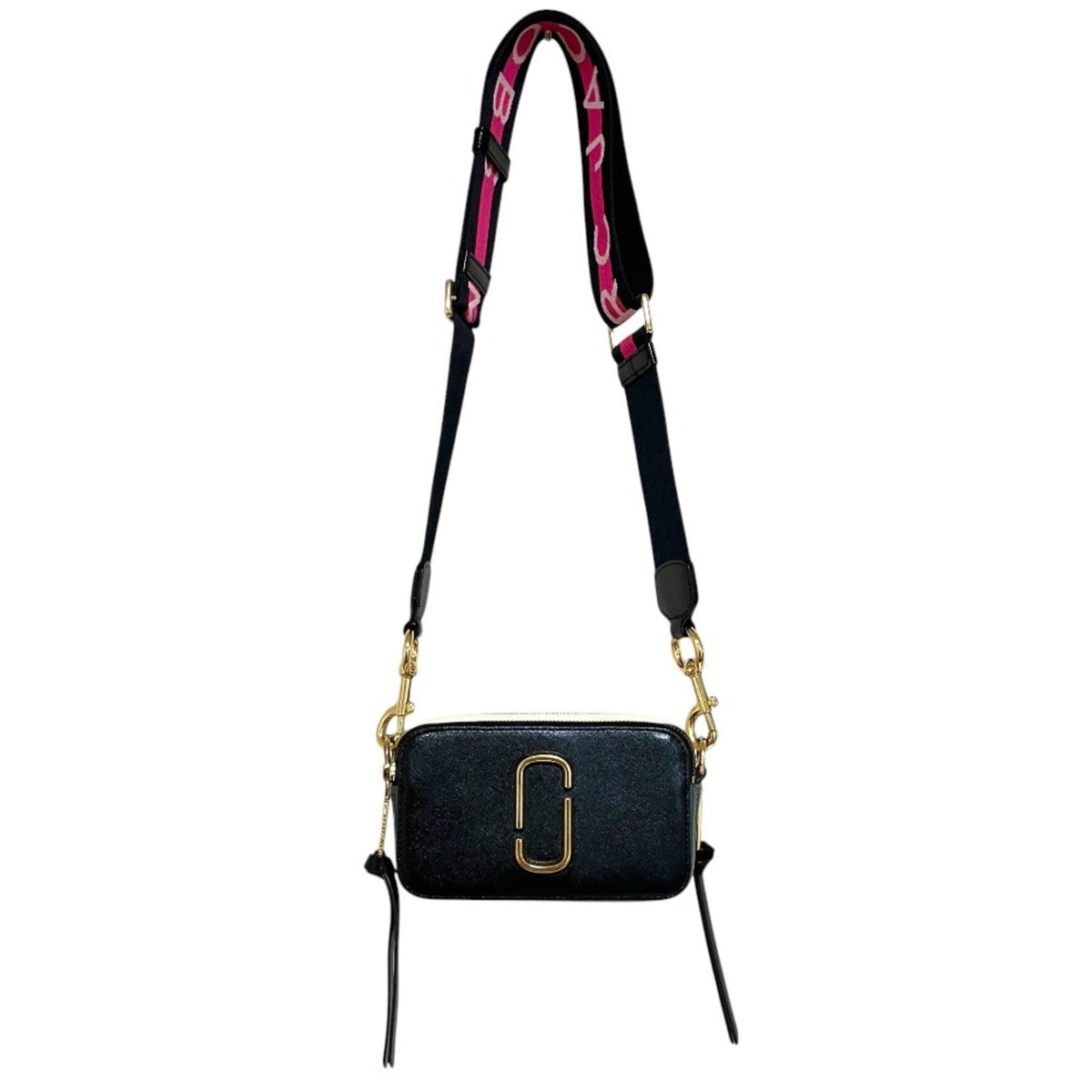 Marc Jacobs Black Ivory Ivory Shoulder Bag (Pre-Owned)