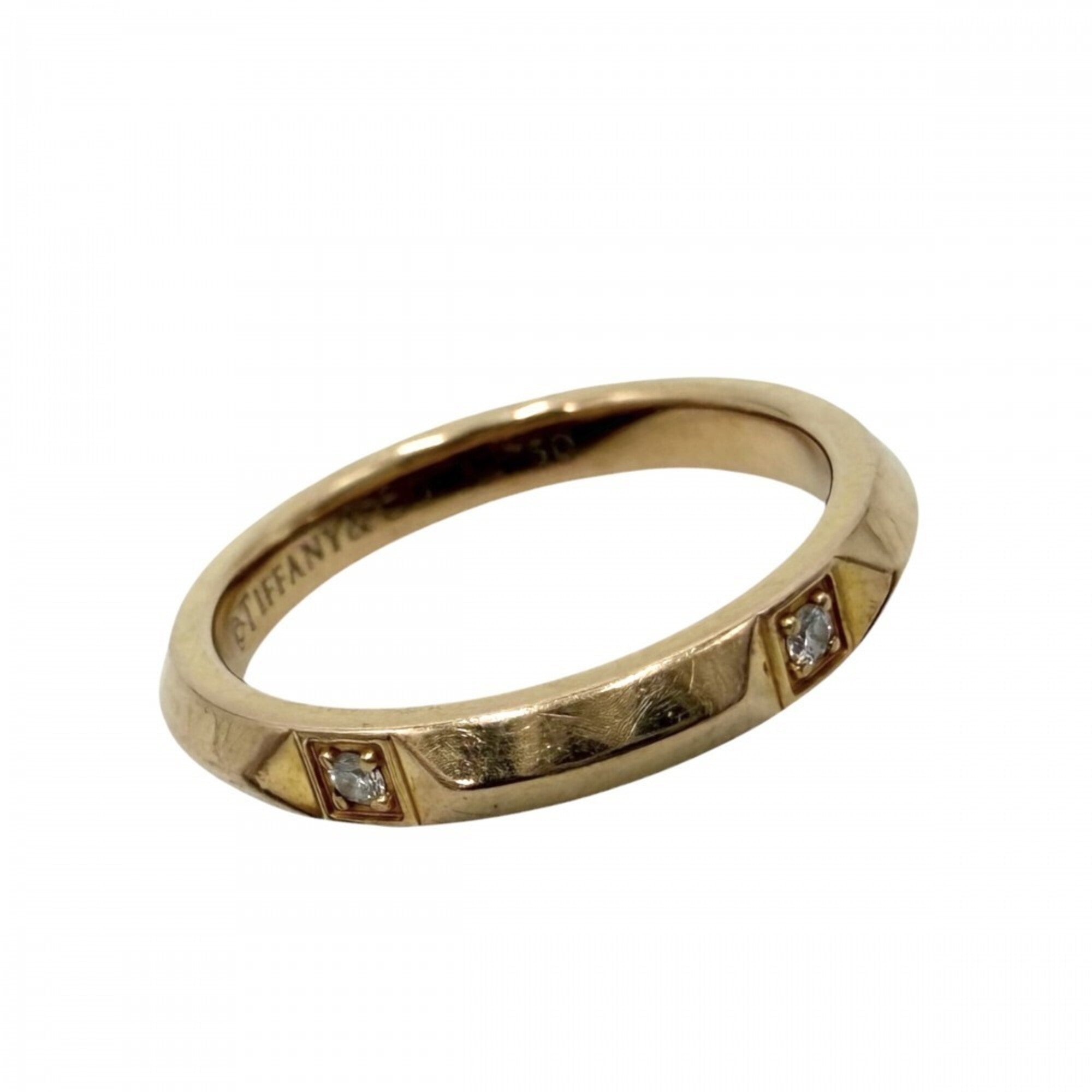 Tiffany Pink Gold (18K) Band Ring (Pre-Owned)
