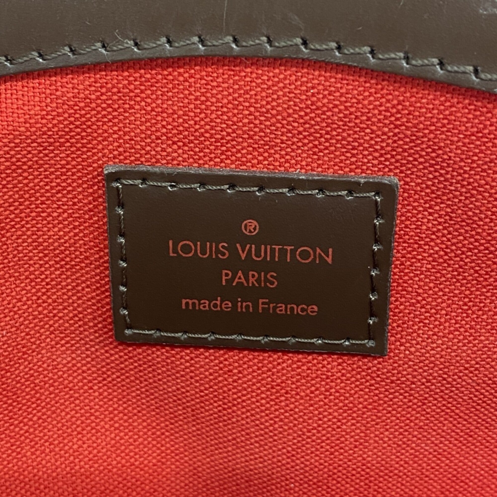 Louis Vuitton Ebene Handbag (Pre-Owned)