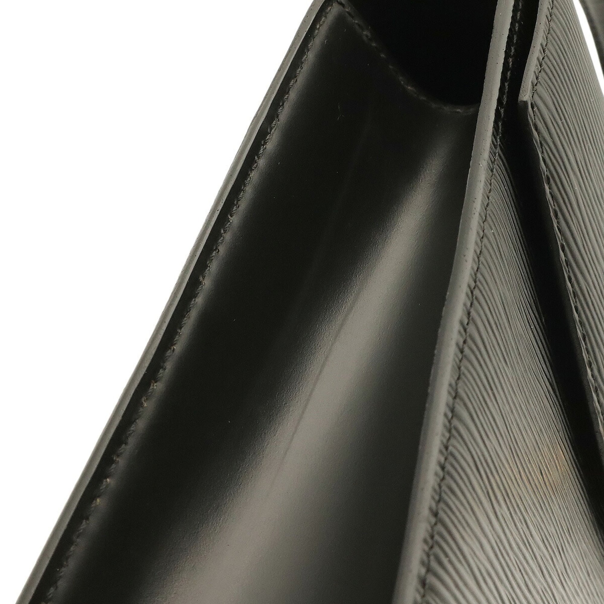 Louis Vuitton Black Galle Noir Epi Leather Handbag (Pre-Owned)