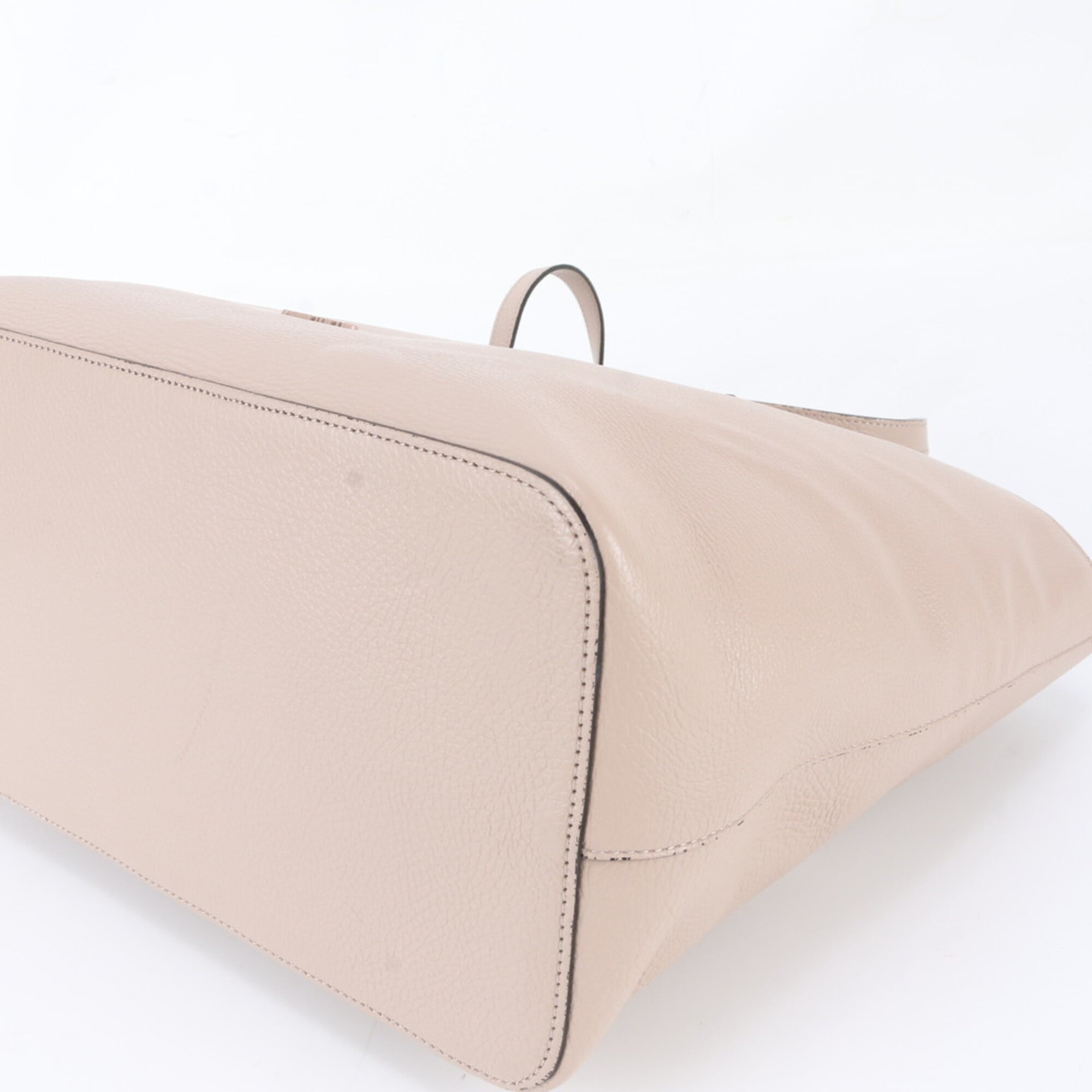 Valentino Baby Pink Leather Handbag Shoulder Bag Tote Bag (Pre-Owned)