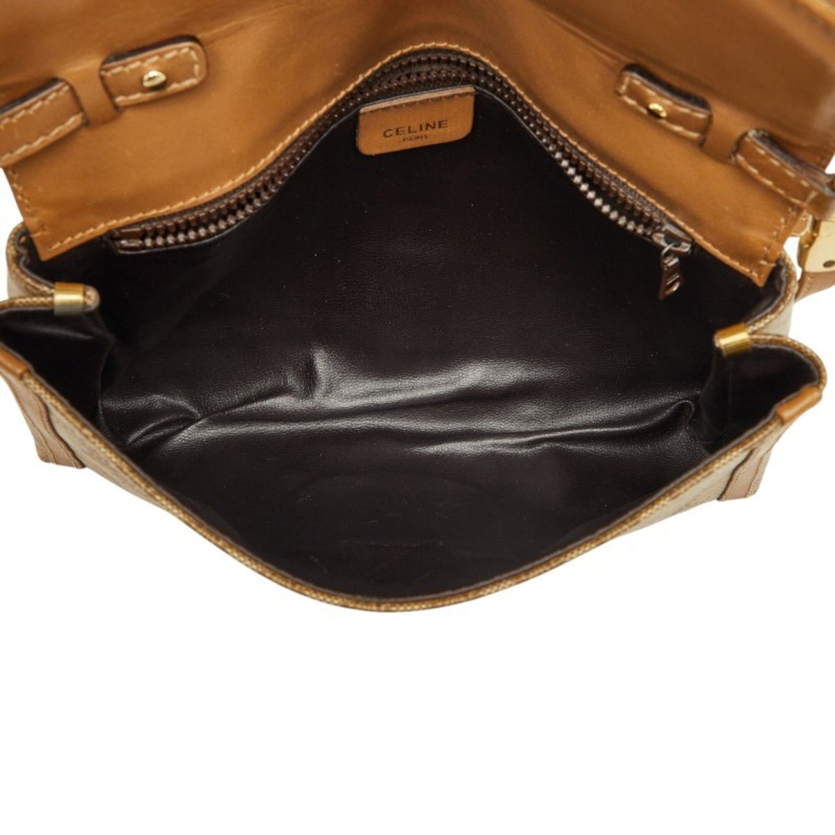 Celine Beige Pvc Leather Shoulder Bag (Pre-Owned)