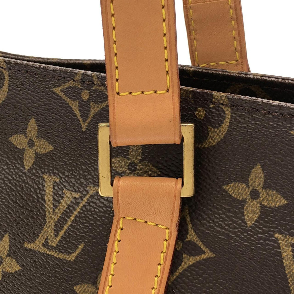 Louis Vuitton Brown Coated Canvas Handbag (Pre-Owned)