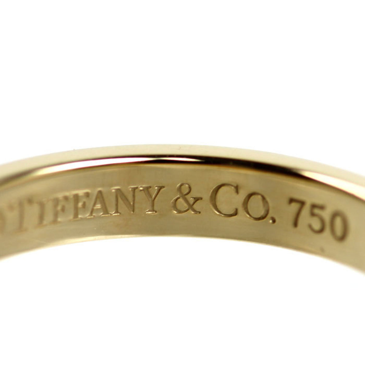 Tiffany Yellow Gold (18K) Band Ring (Pre-Owned)