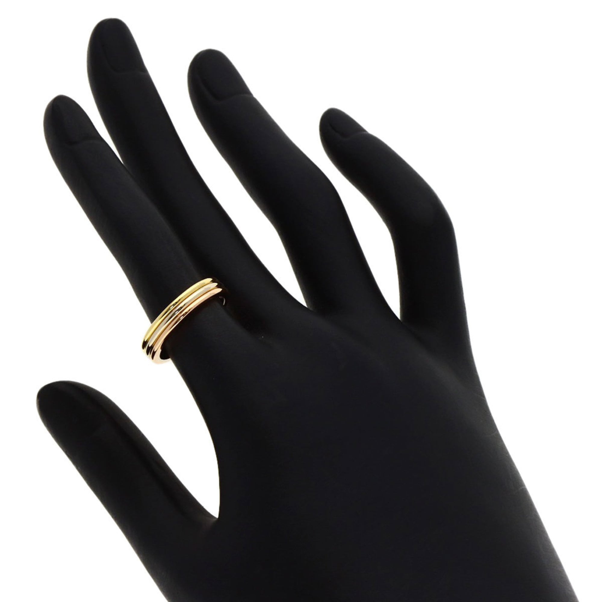 Cartier Yellow Gold (18K) Pink Gold (18K) White Gold (18K) Band Ring (Pre-Owned)