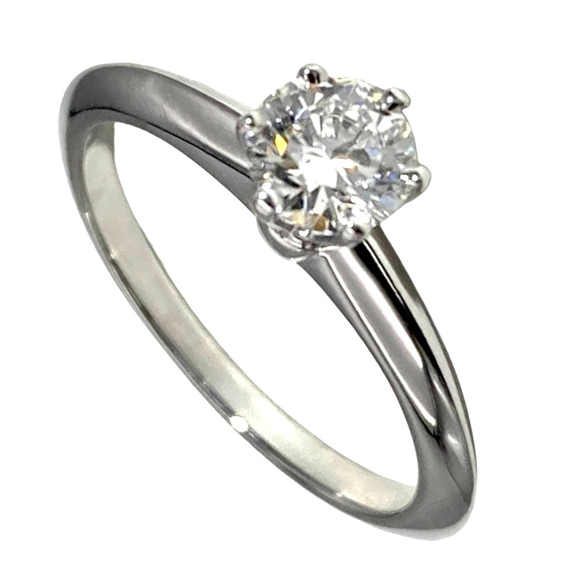 Tiffany Platinum 950 Band Ring (Pre-Owned)