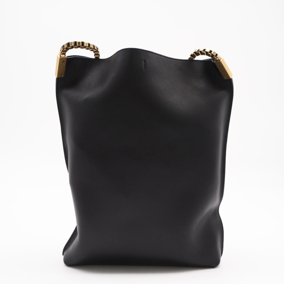 Yves Saint Laurent Black Leather Shoulder Bag (Pre-Owned)