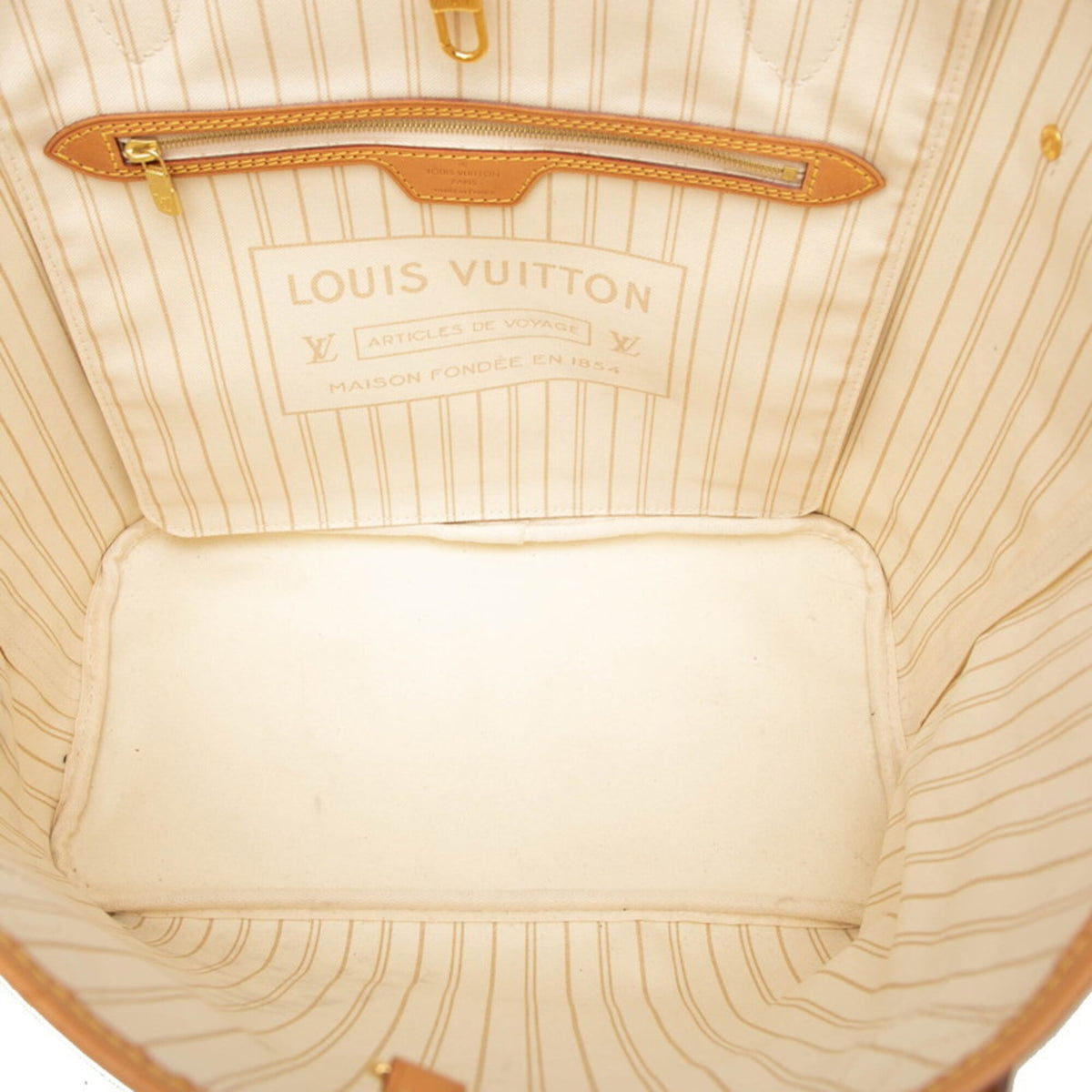 Louis Vuitton White Pvc Leather Pouch Shoulder Bag Tote Bag (Pre-Owned)