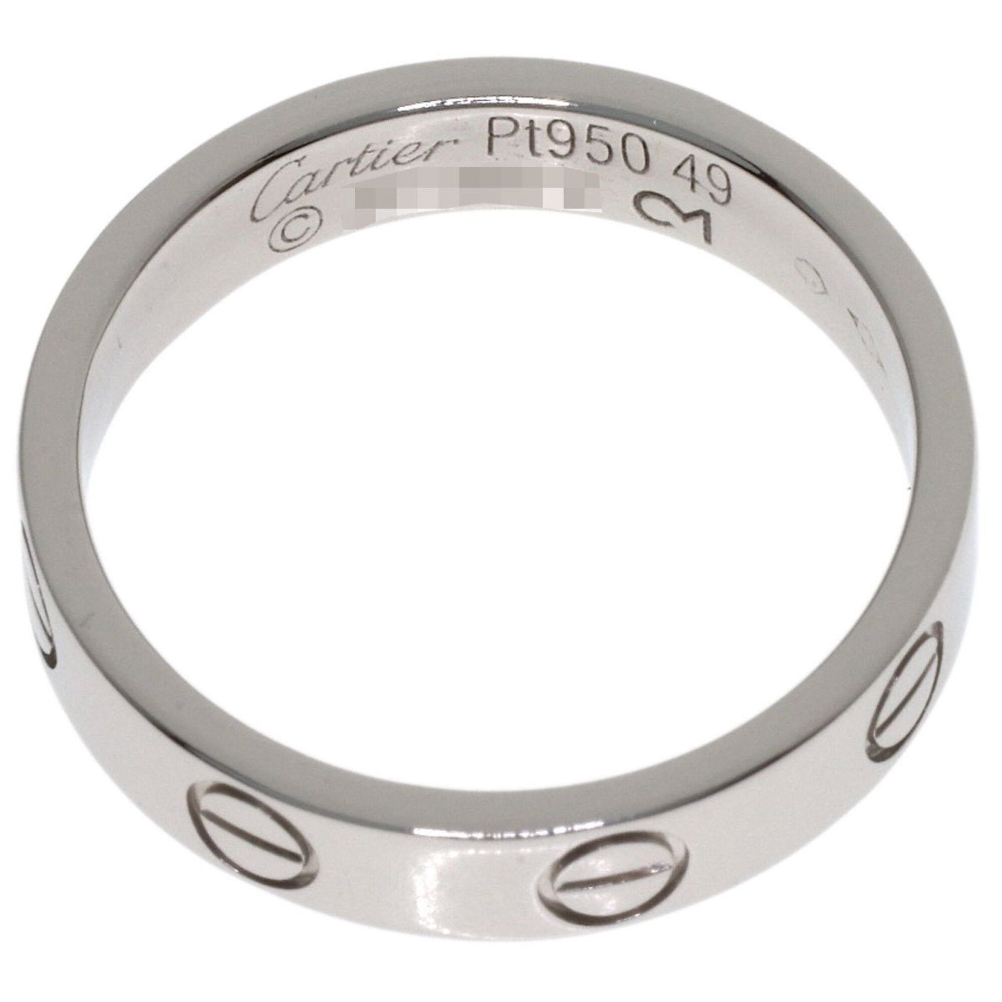 Cartier Platinum 950 Band Ring (Pre-Owned)
