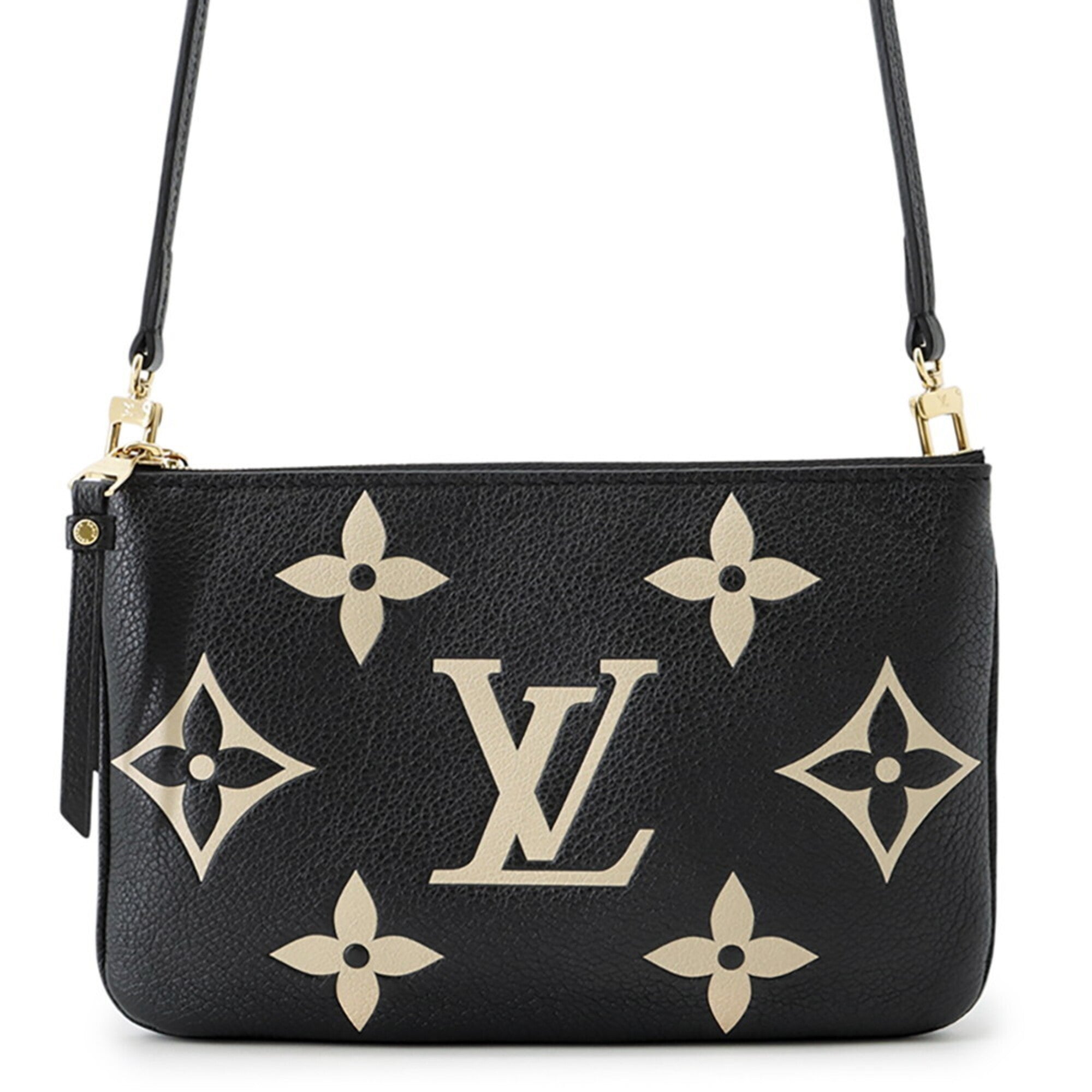 Louis Vuitton Monogram Empreinte Bicolor Black Noir Monogram Empreinte Handbag Shoulder Bag (Pre-Owned)
