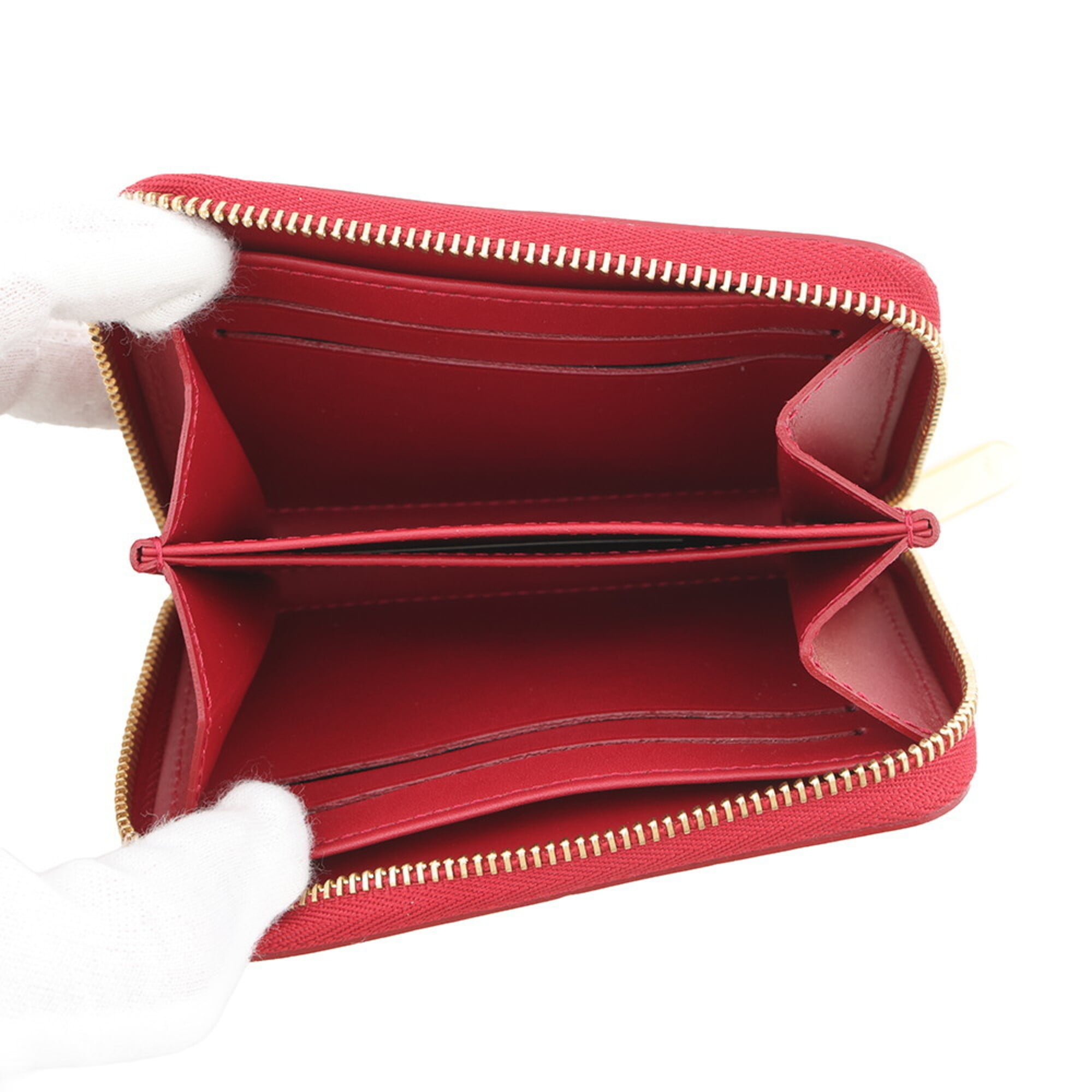 Louis Vuitton Pomme D'amour Monogram Vernis Coin Purse/Coin Case (Pre-Owned)