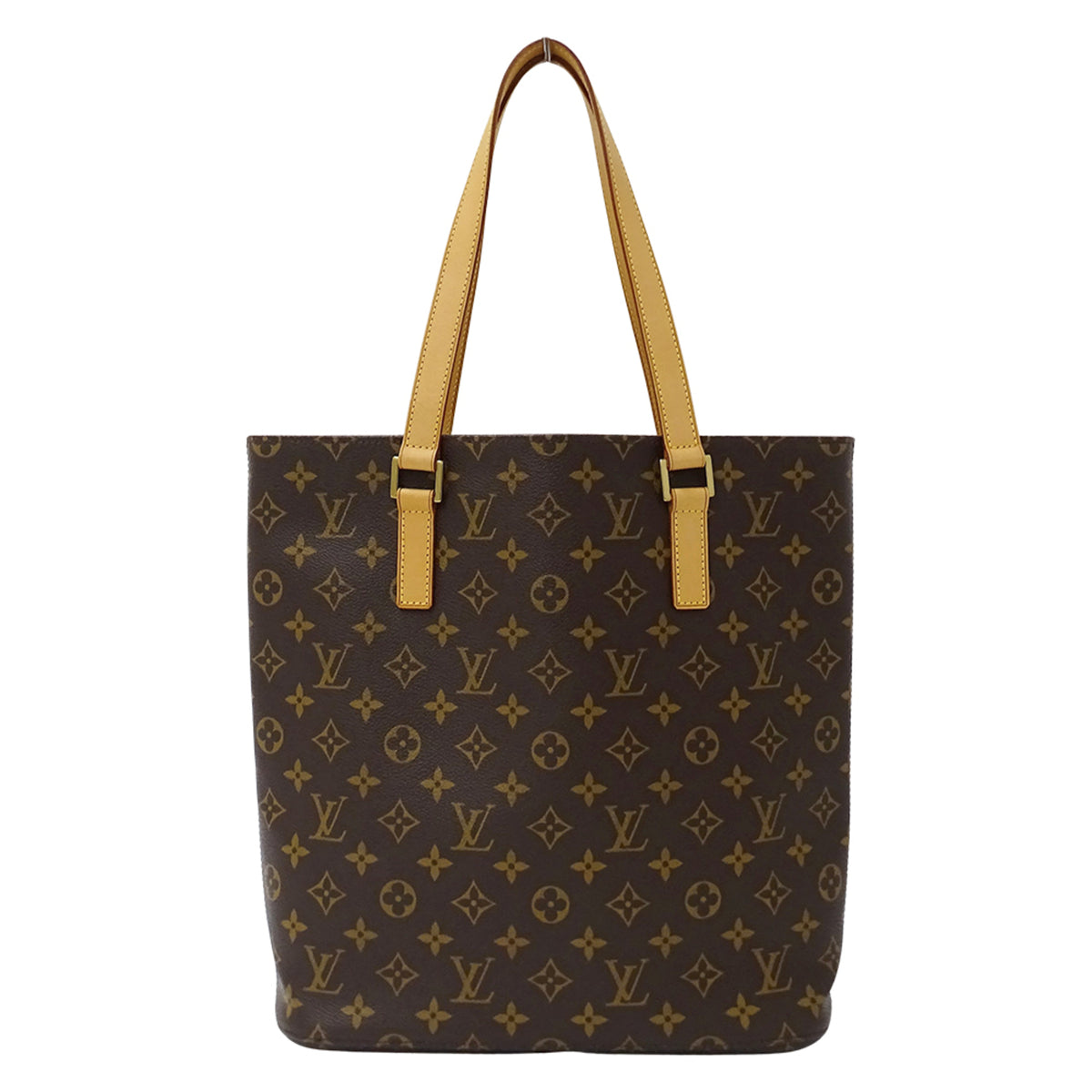 Louis Vuitton Brown Monogram Canvas Handbag Tote Bag (Pre-Owned)