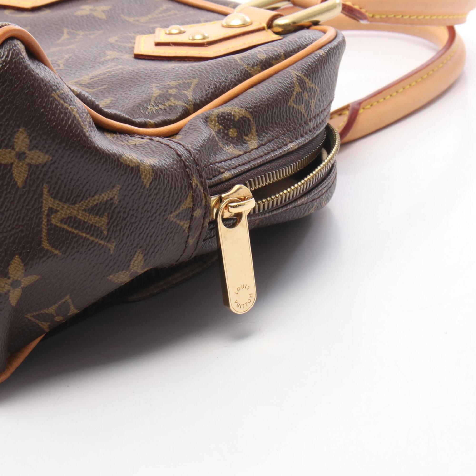 Louis Vuitton Brown Pvc Handbag (Pre-Owned)