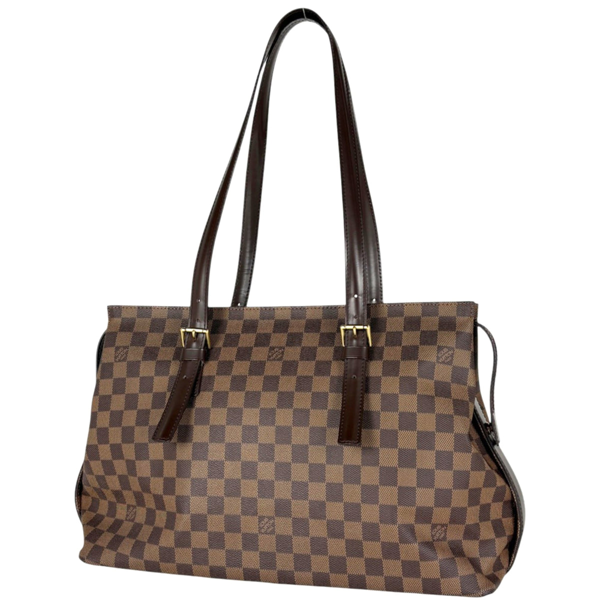 Louis Vuitton Brown Damier Canvas Damier Canvas Tote Bag (Pre-Owned)