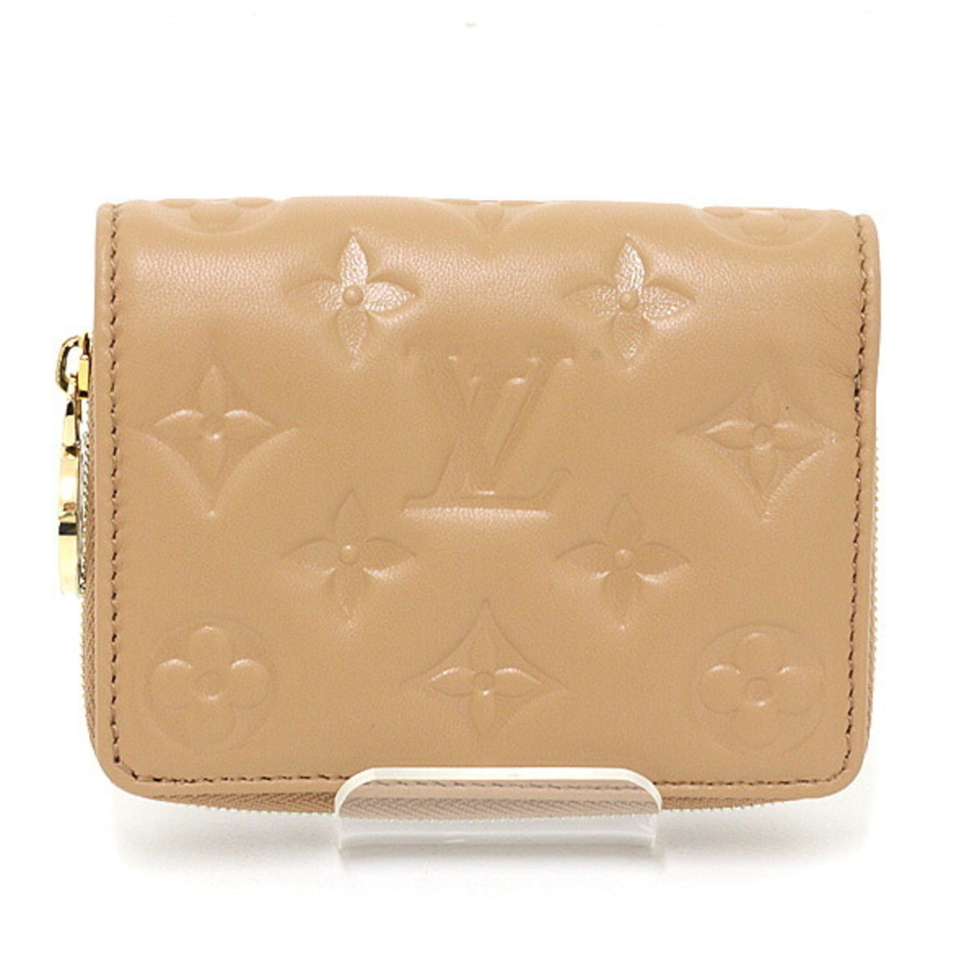 Louis Vuitton Camel Leather Wallet (Bi-Fold) (Pre-Owned)