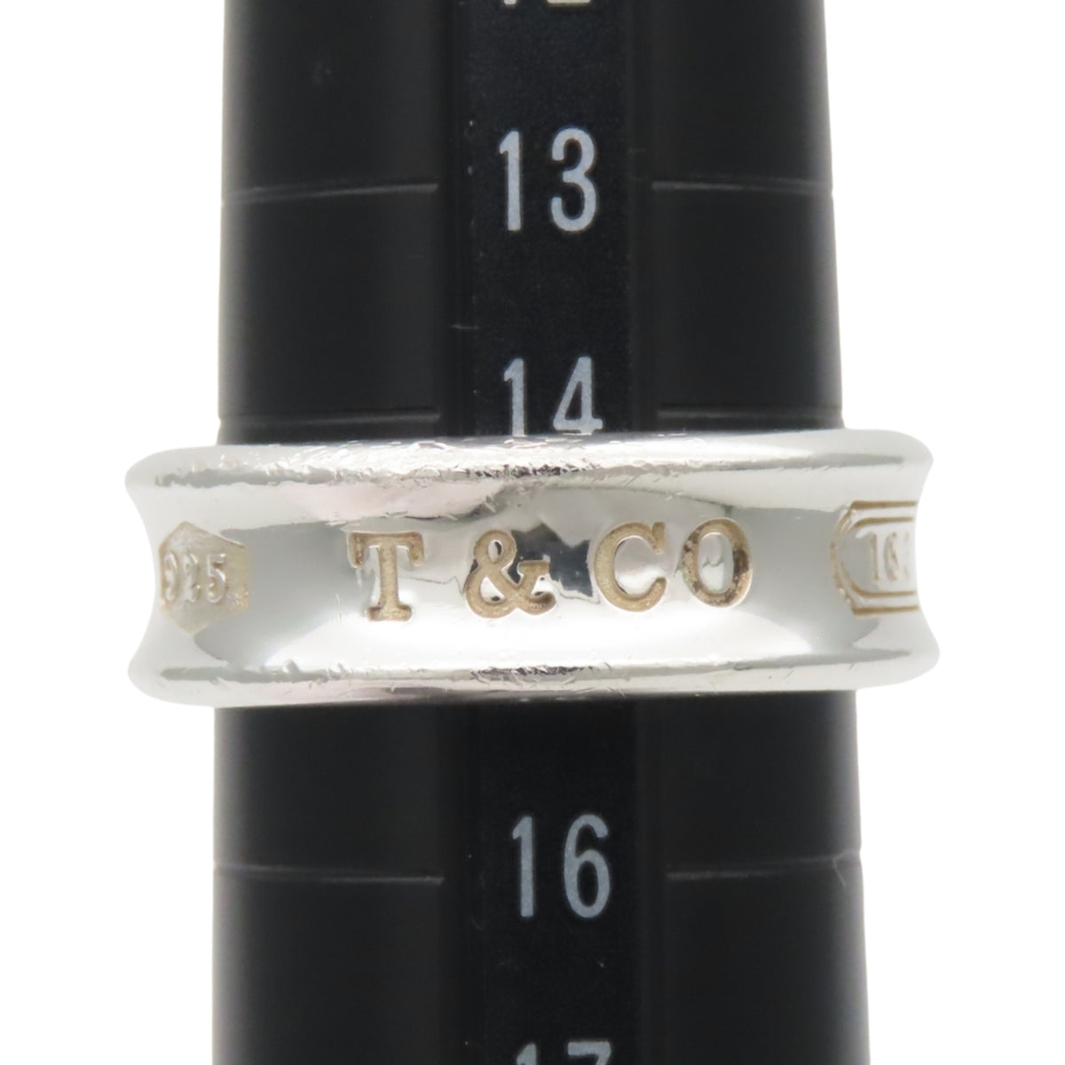 Tiffany Silver Silver 925 Band Ring (Pre-Owned)