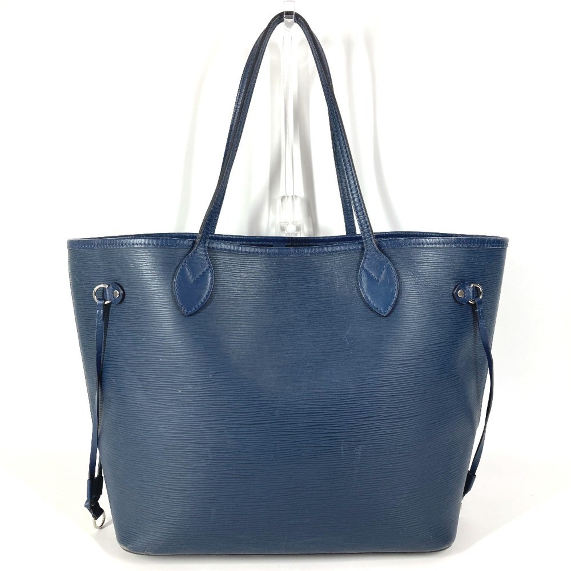 Louis Vuitton Epi Navy Epi Leather Shoulder Bag Tote Bag (Pre-Owned)