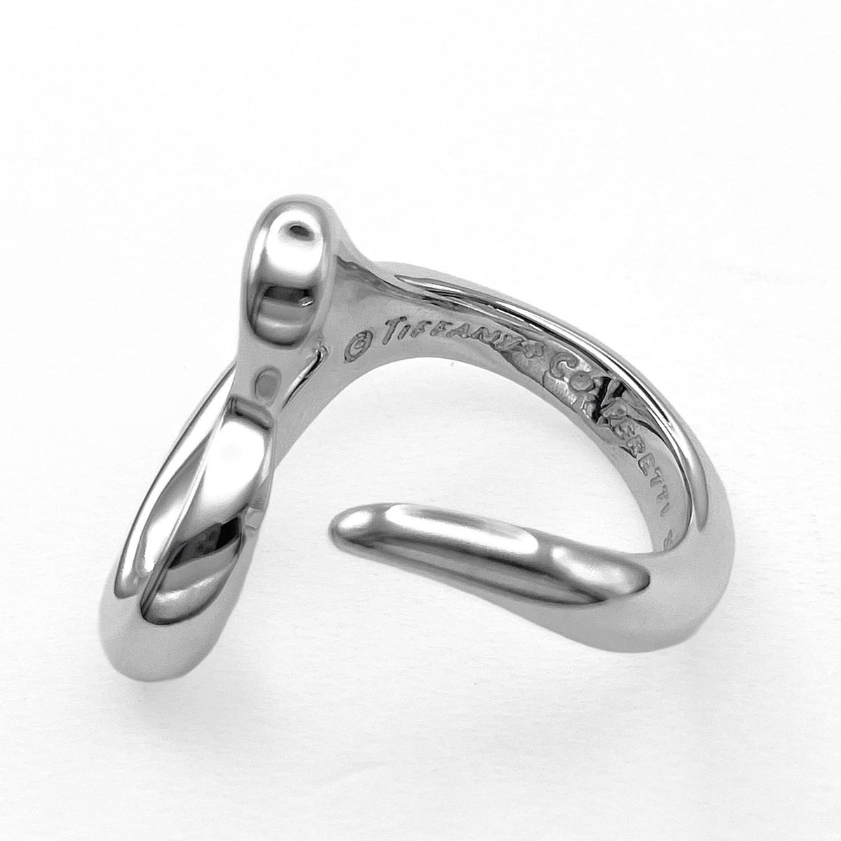 Tiffany Silver Silver 925 Band Ring (Pre-Owned)