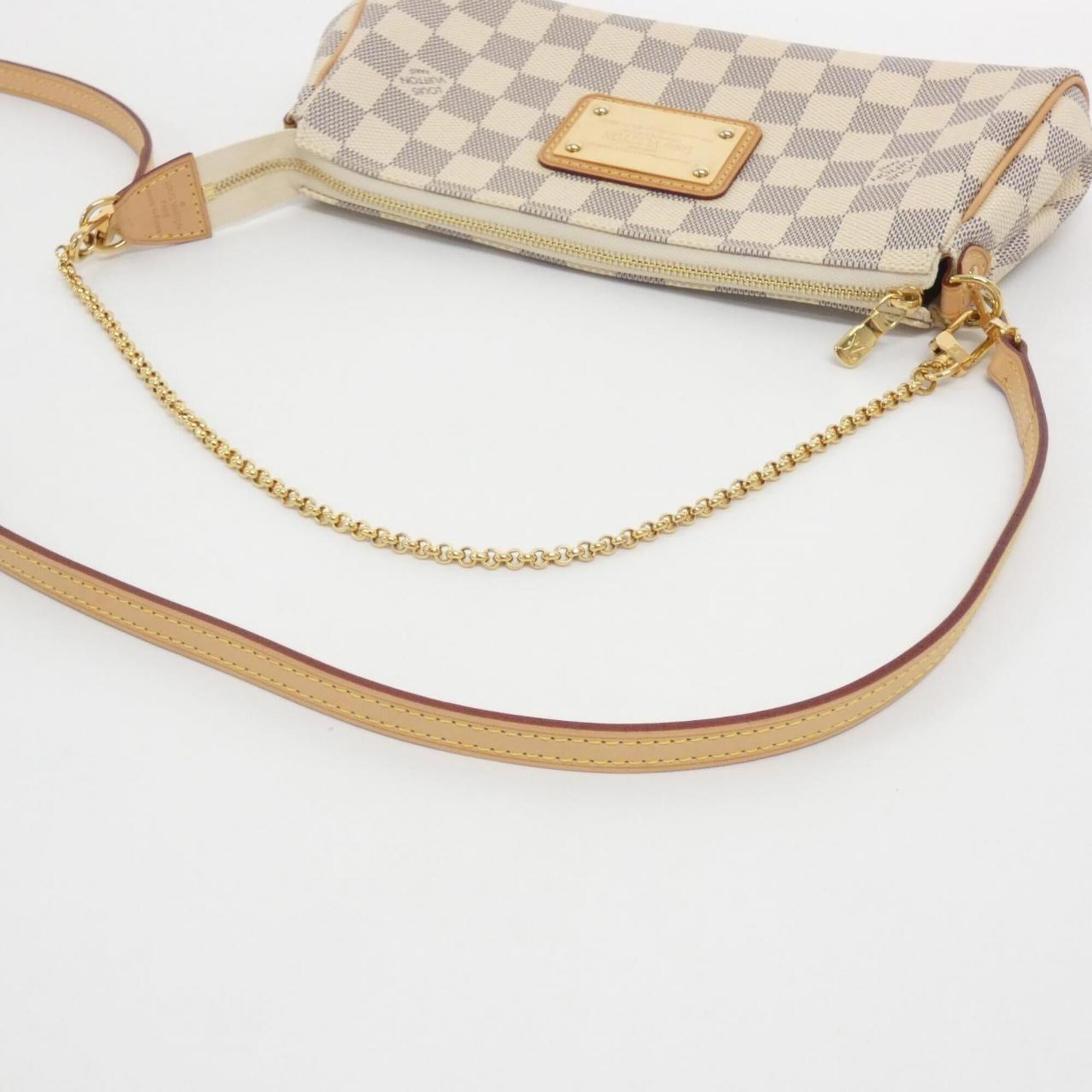 Louis Vuitton Azur Coated Canvas Shoulder Bag (Pre-Owned)