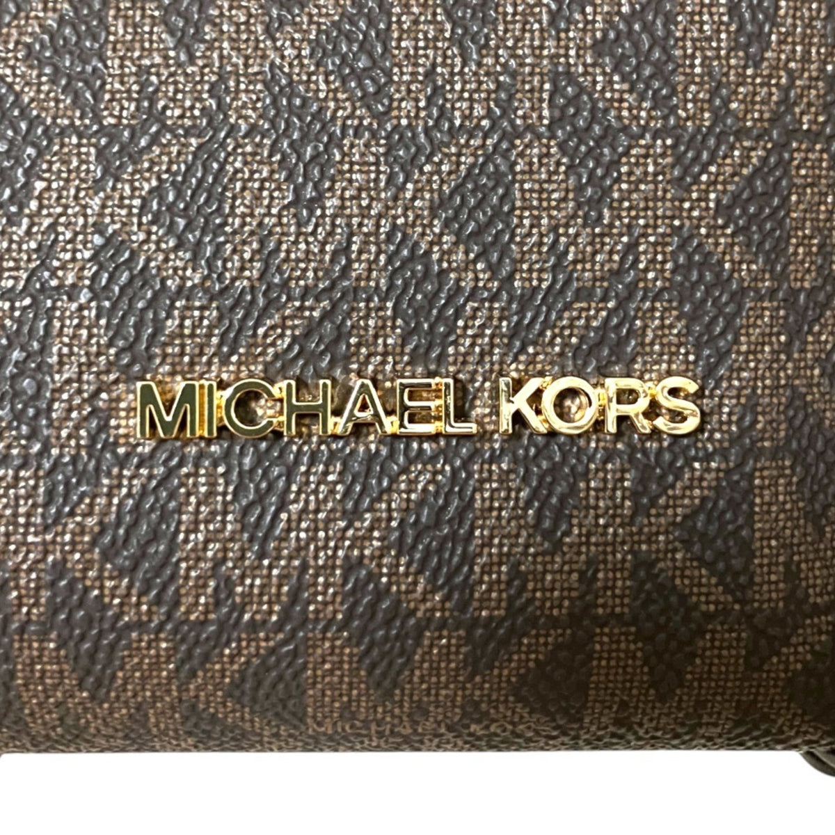 Michael Kors Blue Brown Shoulder Bag (Pre-Owned)
