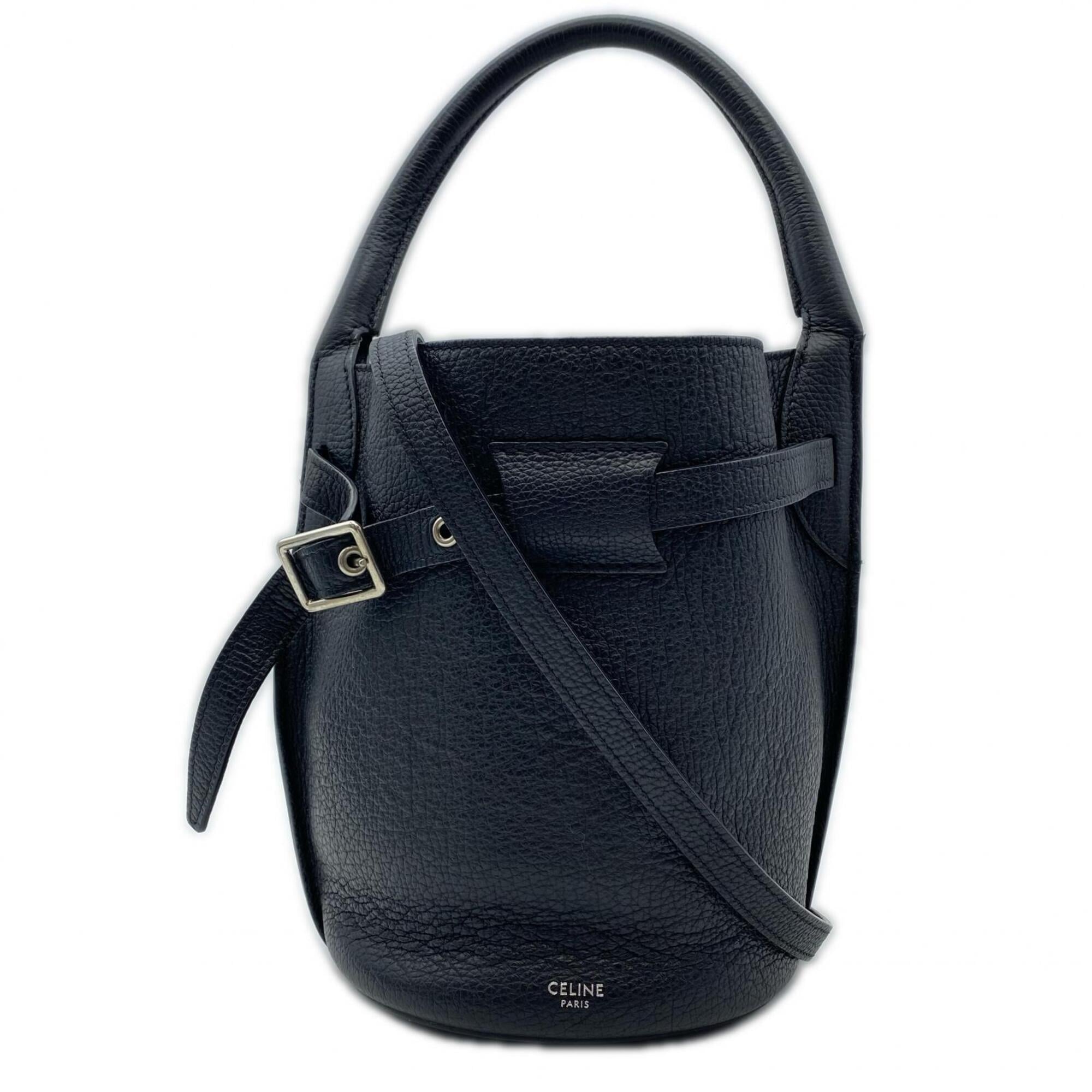 Celine Black Leather Handbag (Pre-Owned)