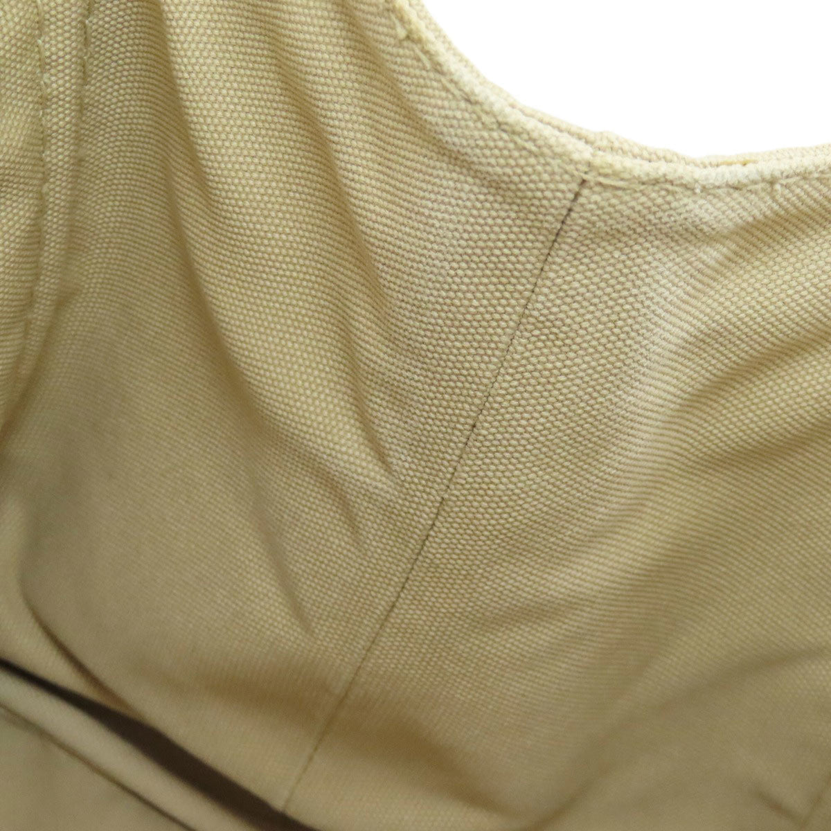Prada Beige Canvas Handbag (Pre-Owned)