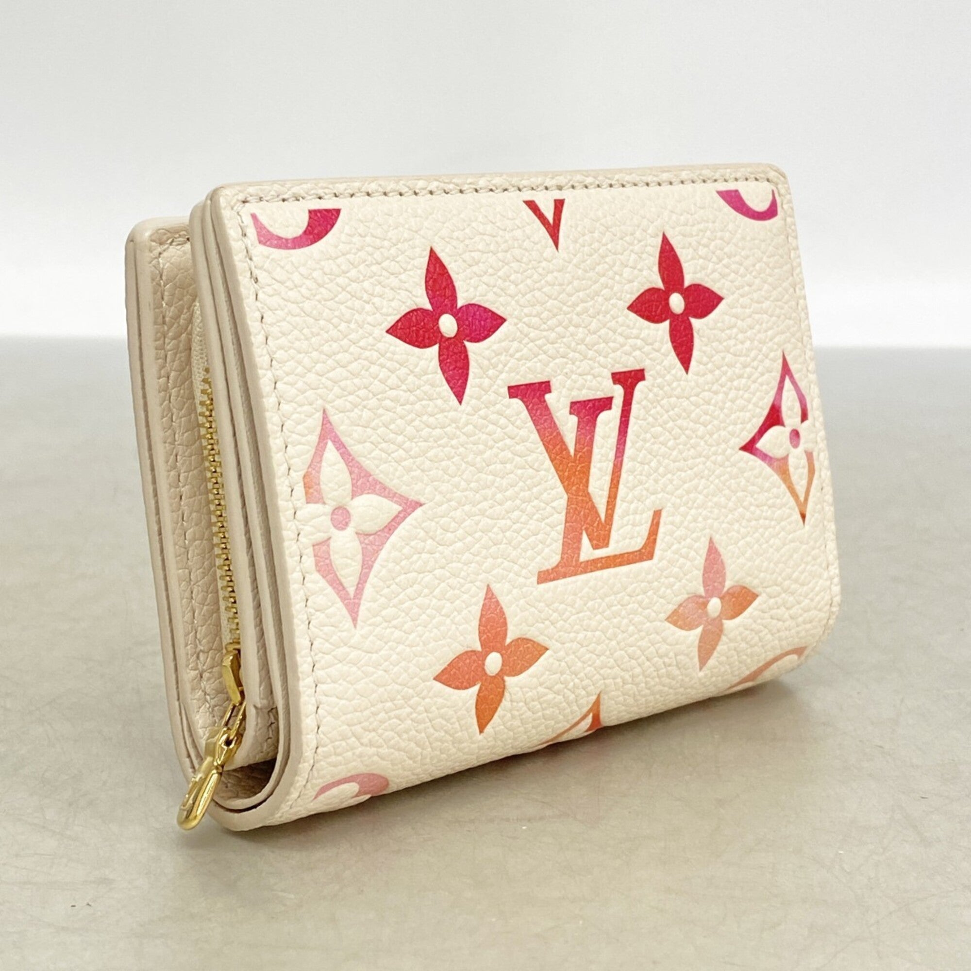 Louis Vuitton Beige Wallet (Bi-Fold) (Pre-Owned)