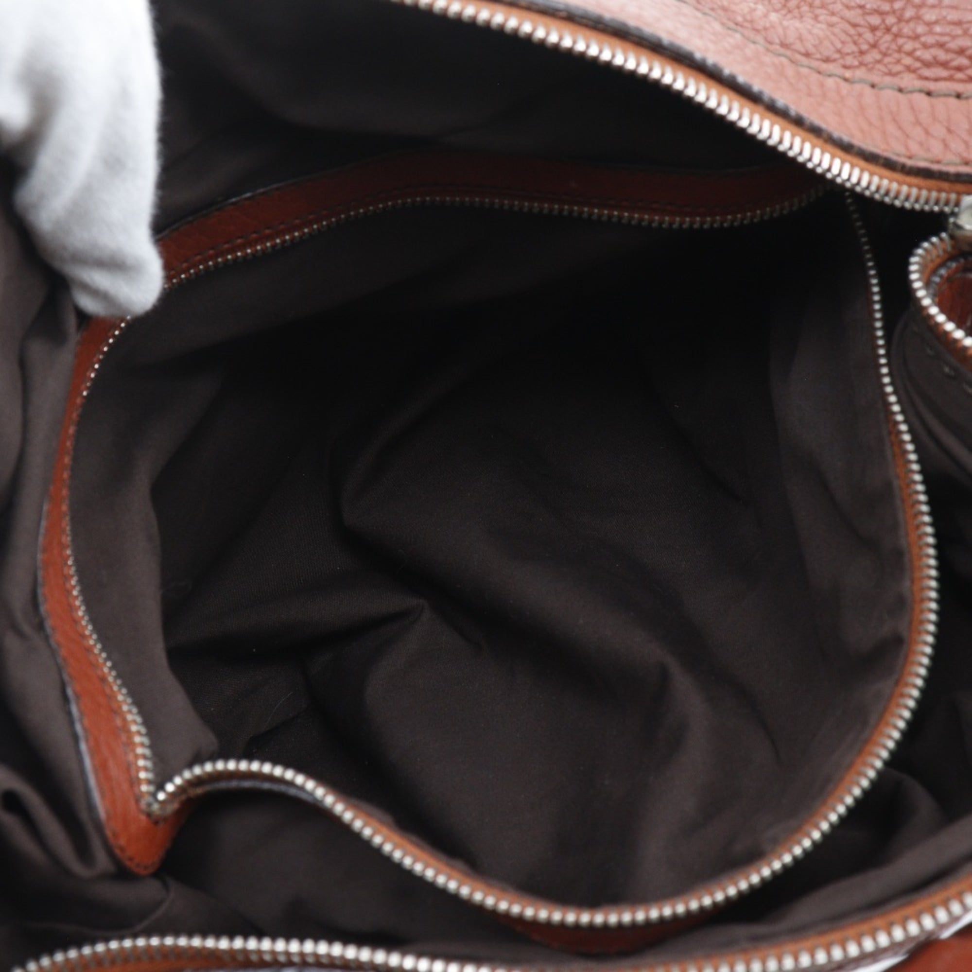 Tod's Brown Leather Shoulder Bag (Pre-Owned)