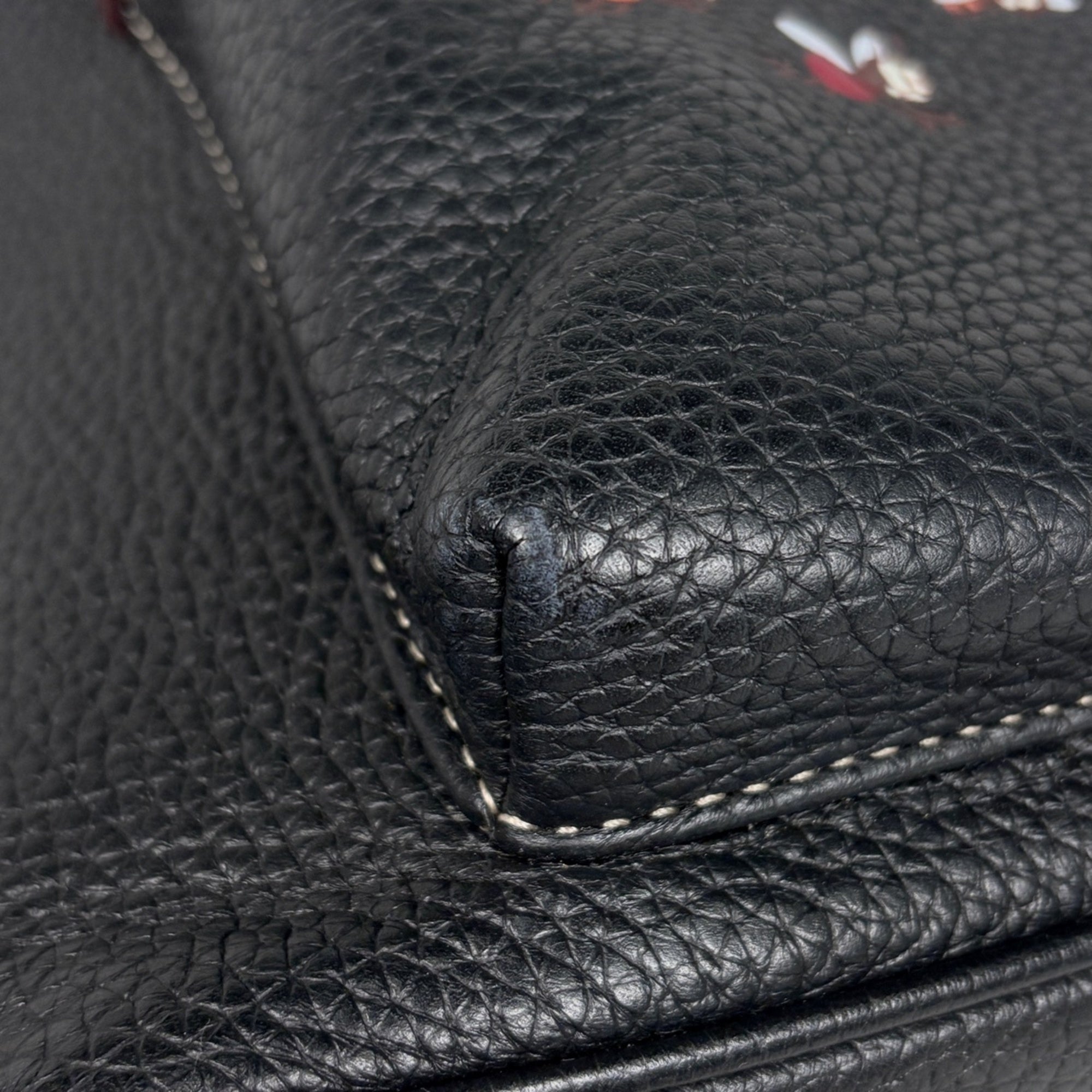 Coach Black Leather Backpack (Pre-Owned)