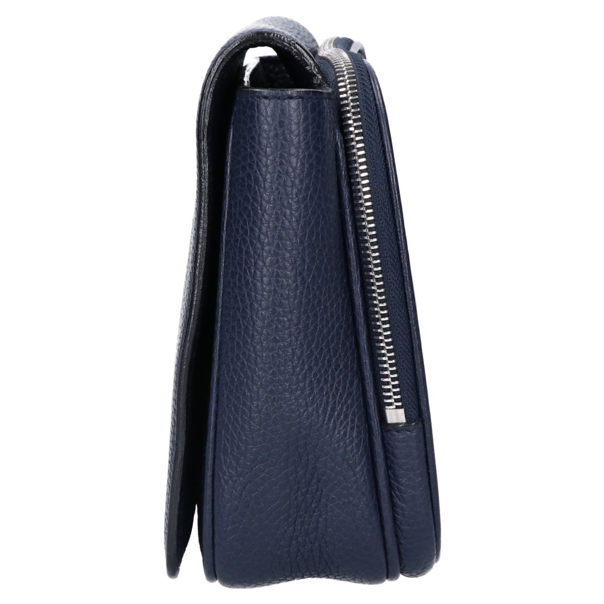 Bally Navy Leather Clutch Bag (Pre-Owned)