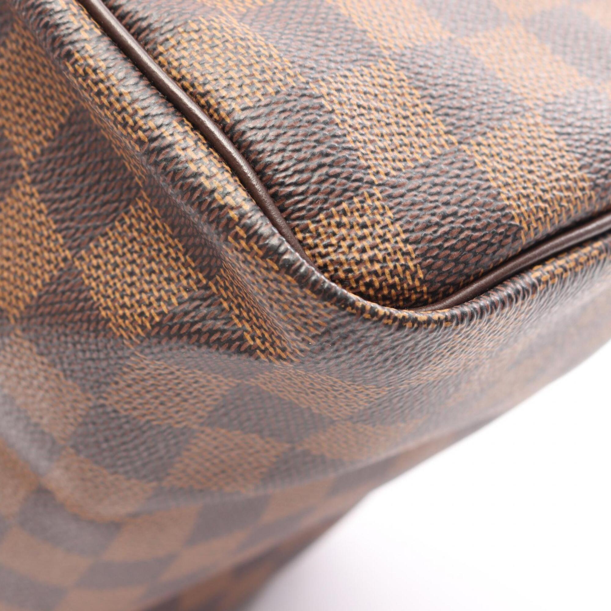Louis Vuitton Brown Coated Canvas Leather Handbag (Pre-Owned)