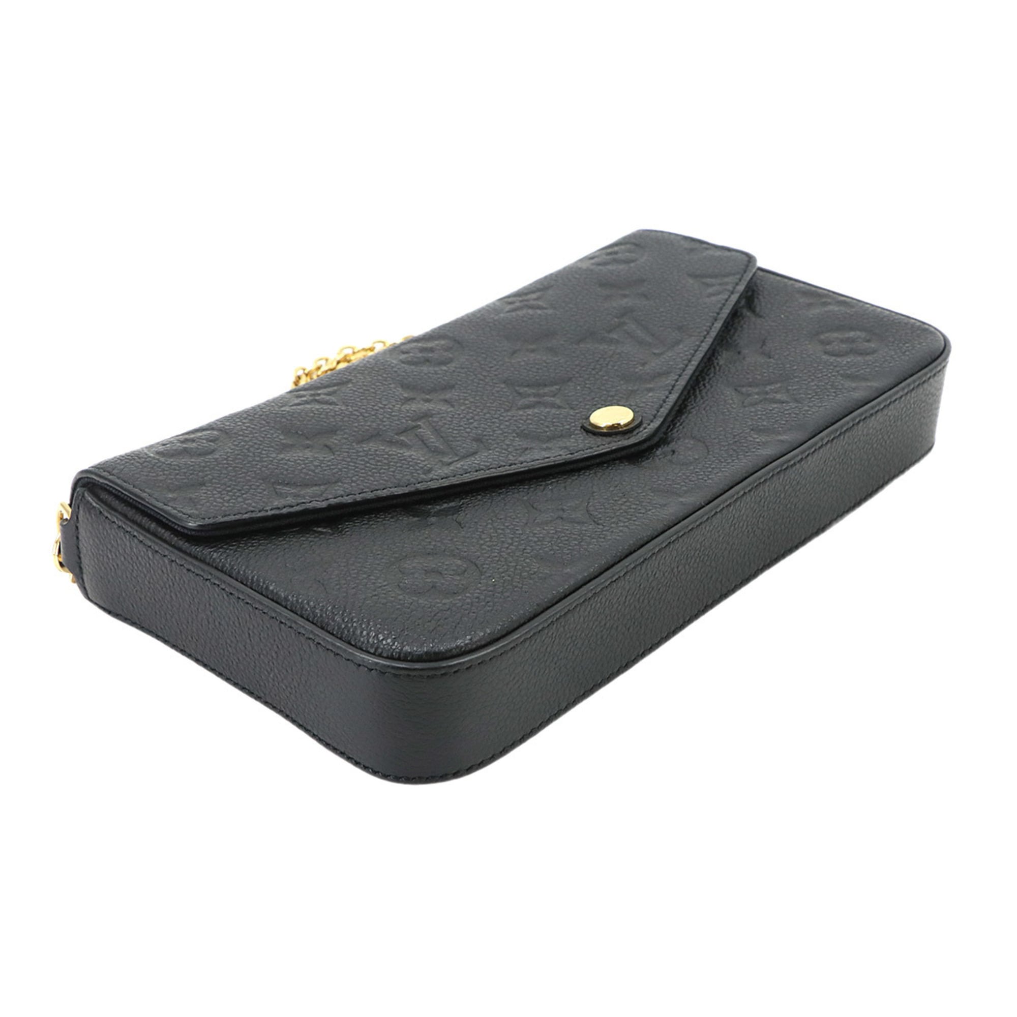 Louis Vuitton Noir Monogram Empreinte Pochette (Pre-Owned)