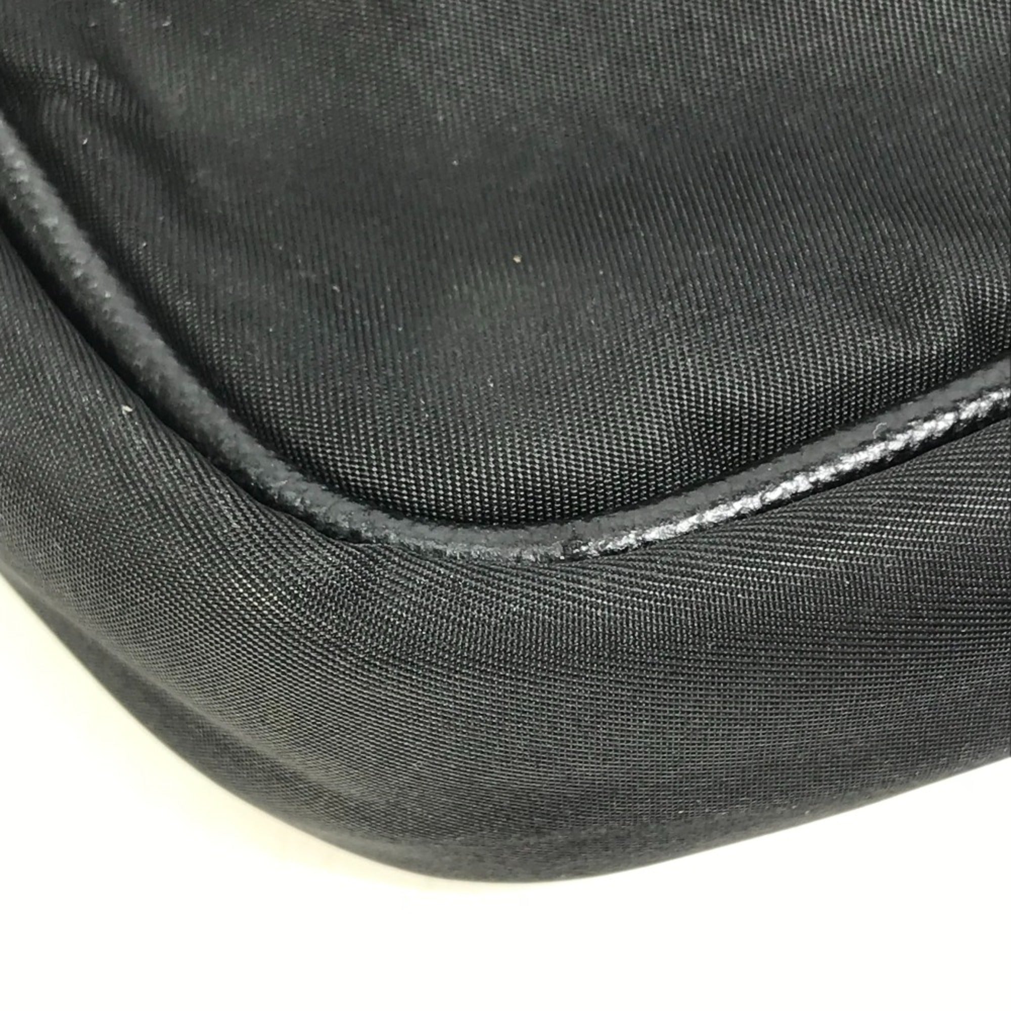 Prada Black Cloth Briefcase (Pre-Owned)