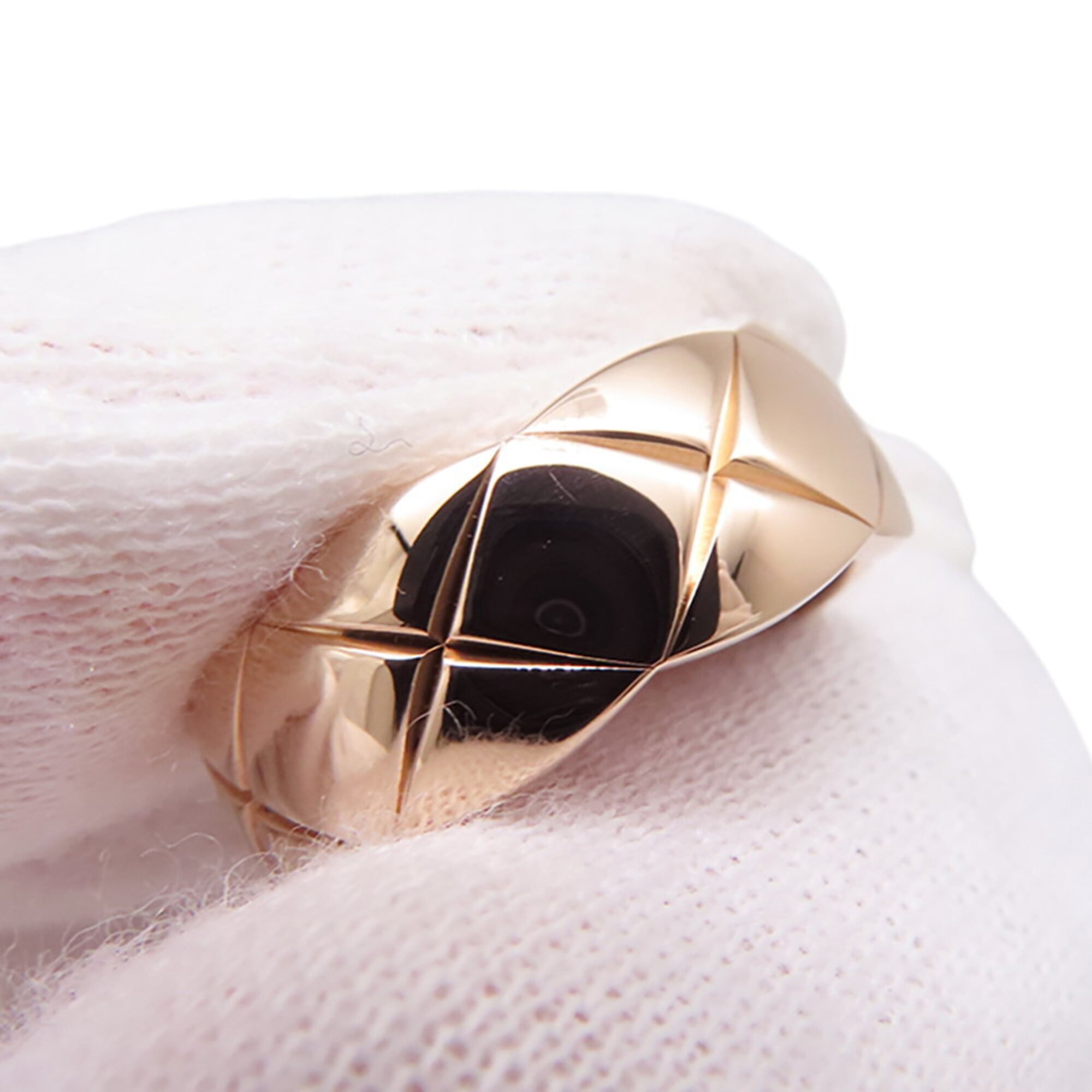 Chanel Pink Gold (18K) Band Ring (Pre-Owned)