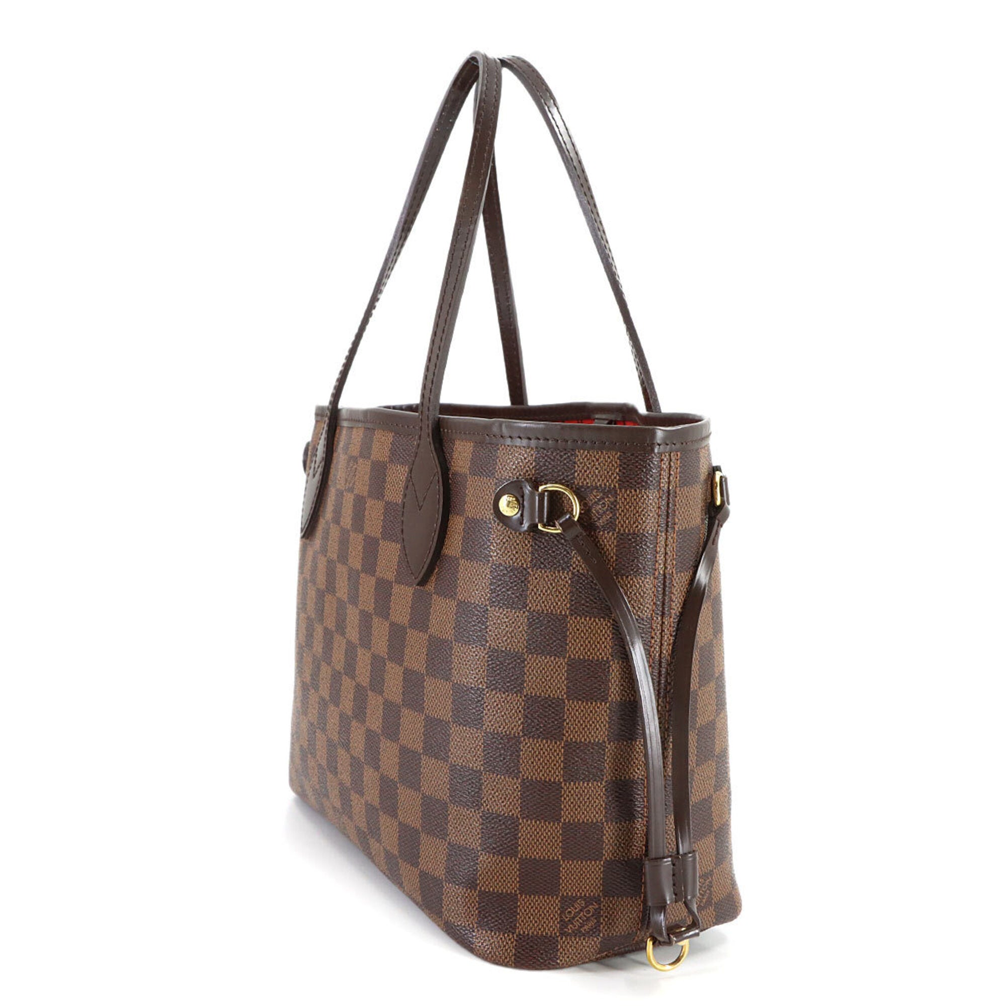 Louis Vuitton Brown Damier Canvas Ebene Damier Canvas Handbag Pouch Tote Bag (Pre-Owned)