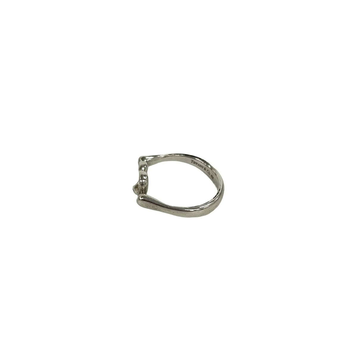 Tiffany Silver Silver 925 Band Ring (Pre-Owned)