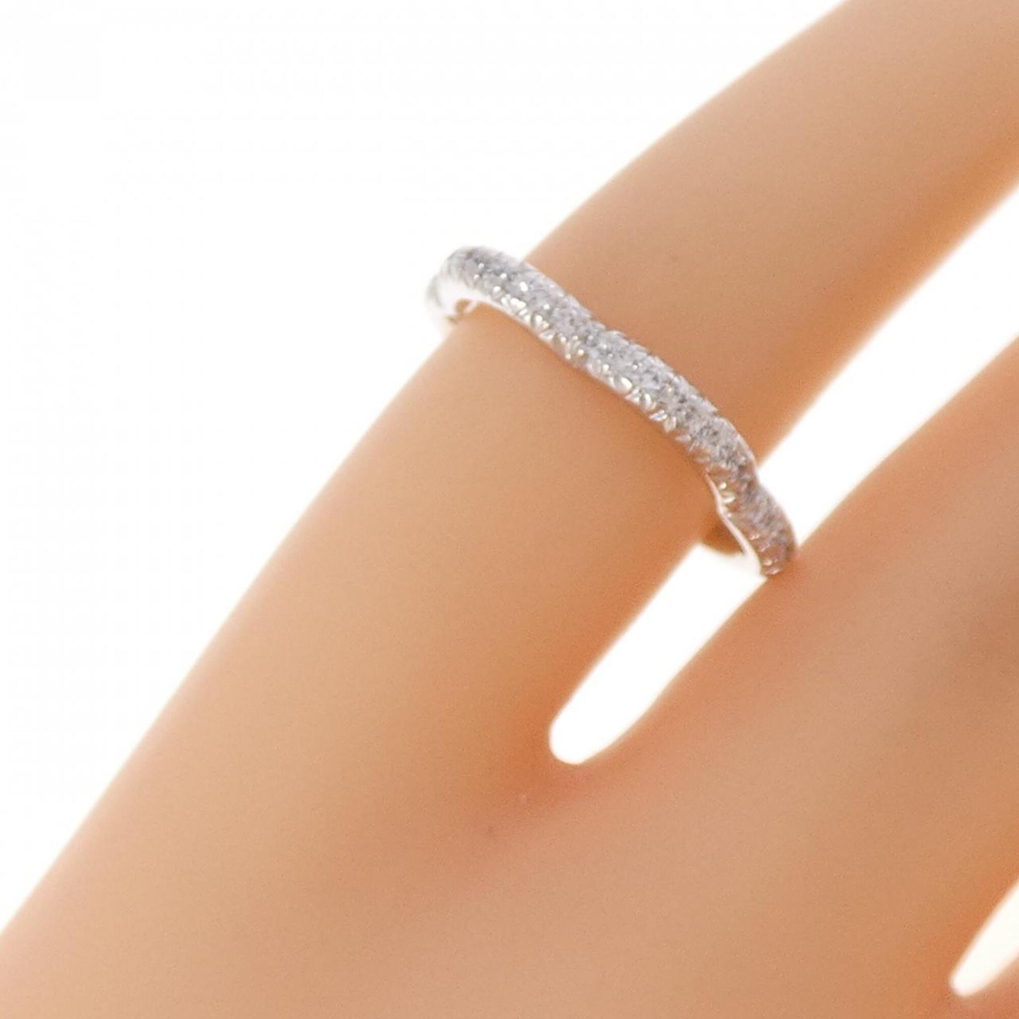 Chanel White Gold White Gold (18K) Band Ring (Pre-Owned)