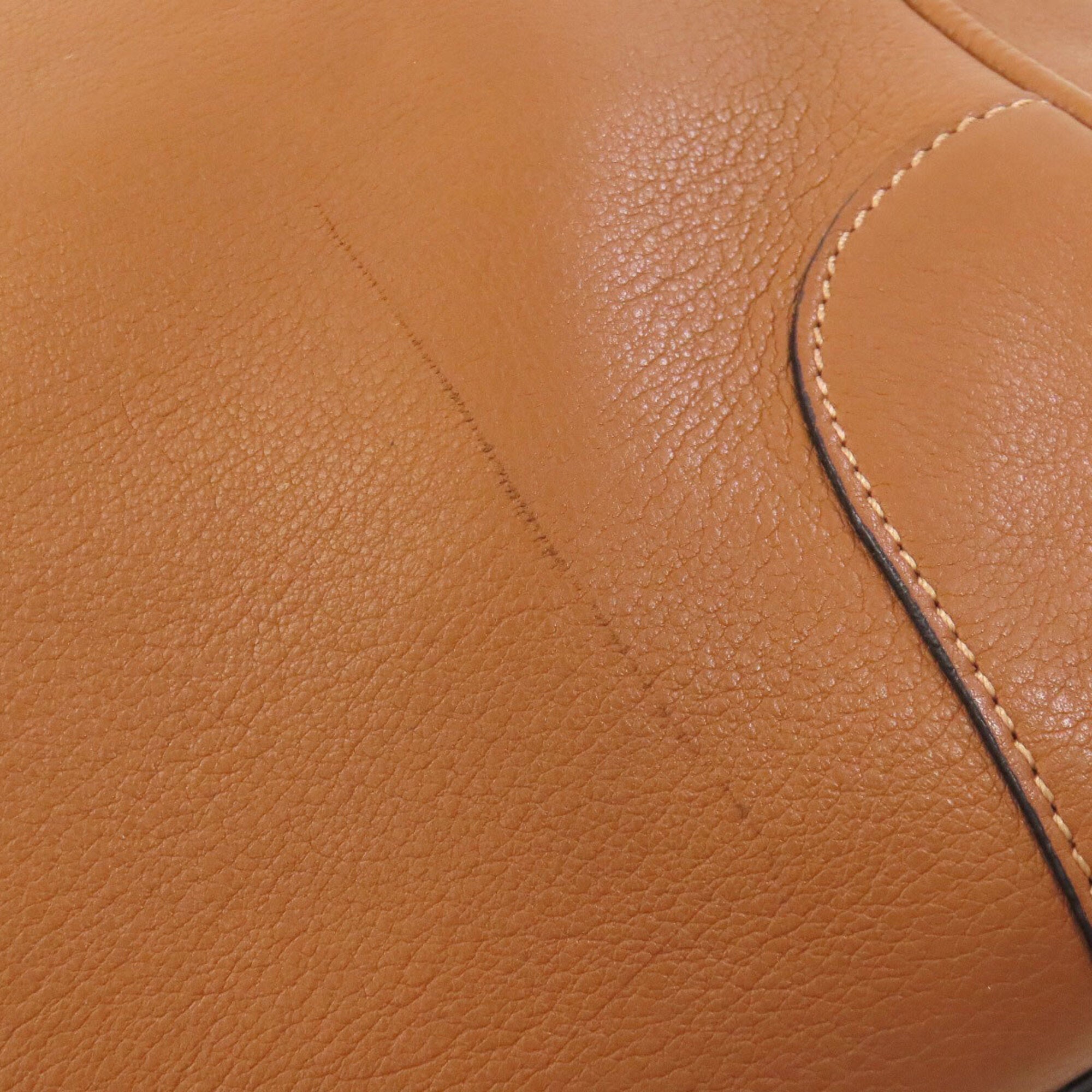 Loewe Amazona Brown Leather Handbag (Pre-Owned)