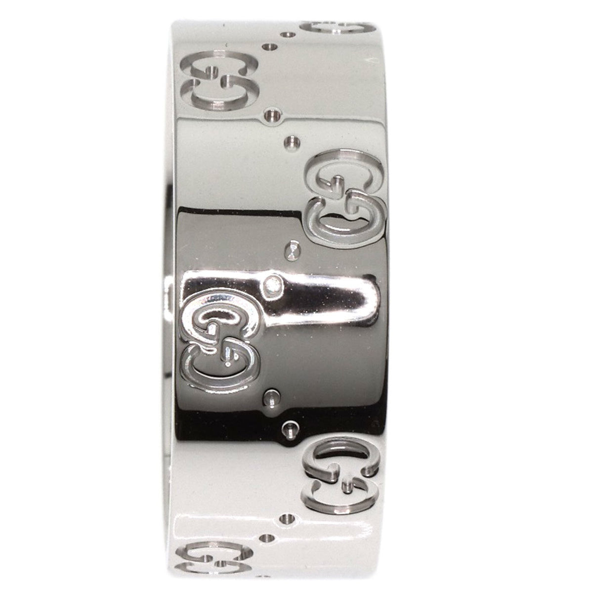 Gucci White Gold (18K) Band Ring (Pre-Owned)