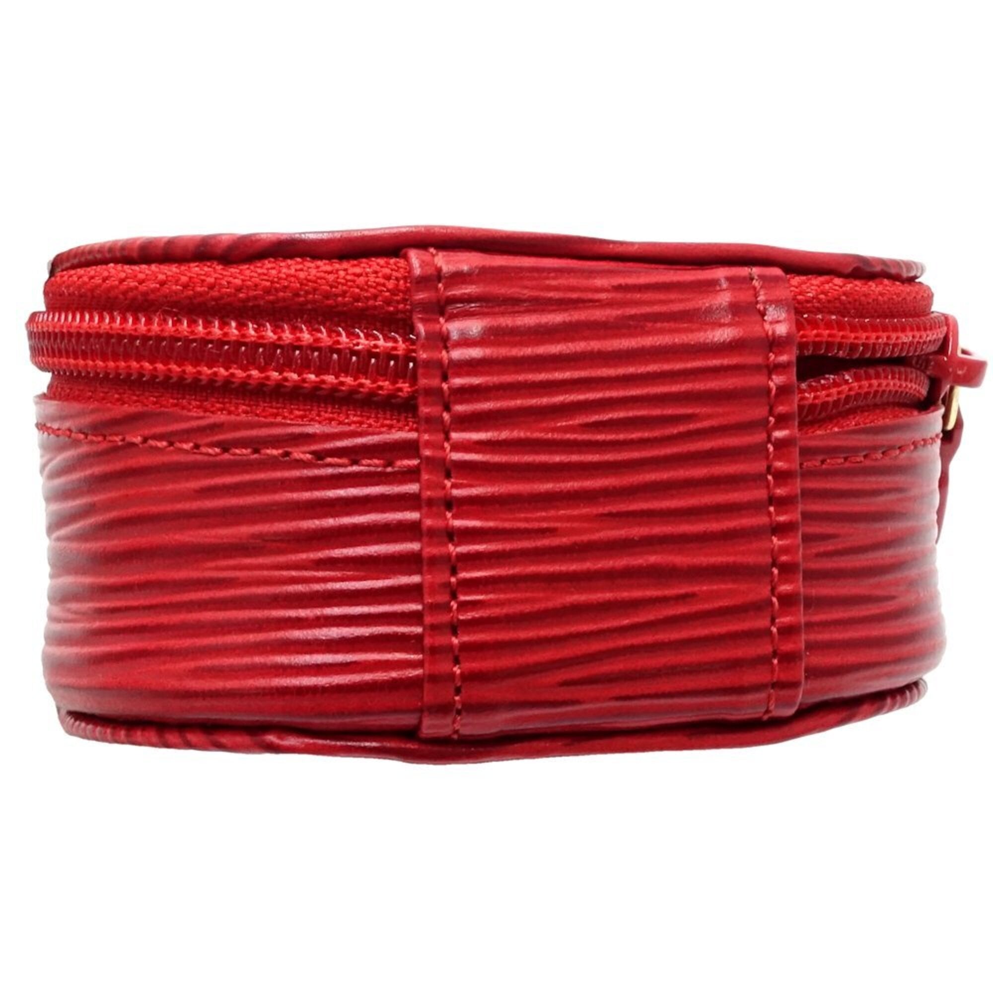 Louis Vuitton Castilian Red Epi Leather Pouch (Pre-Owned)