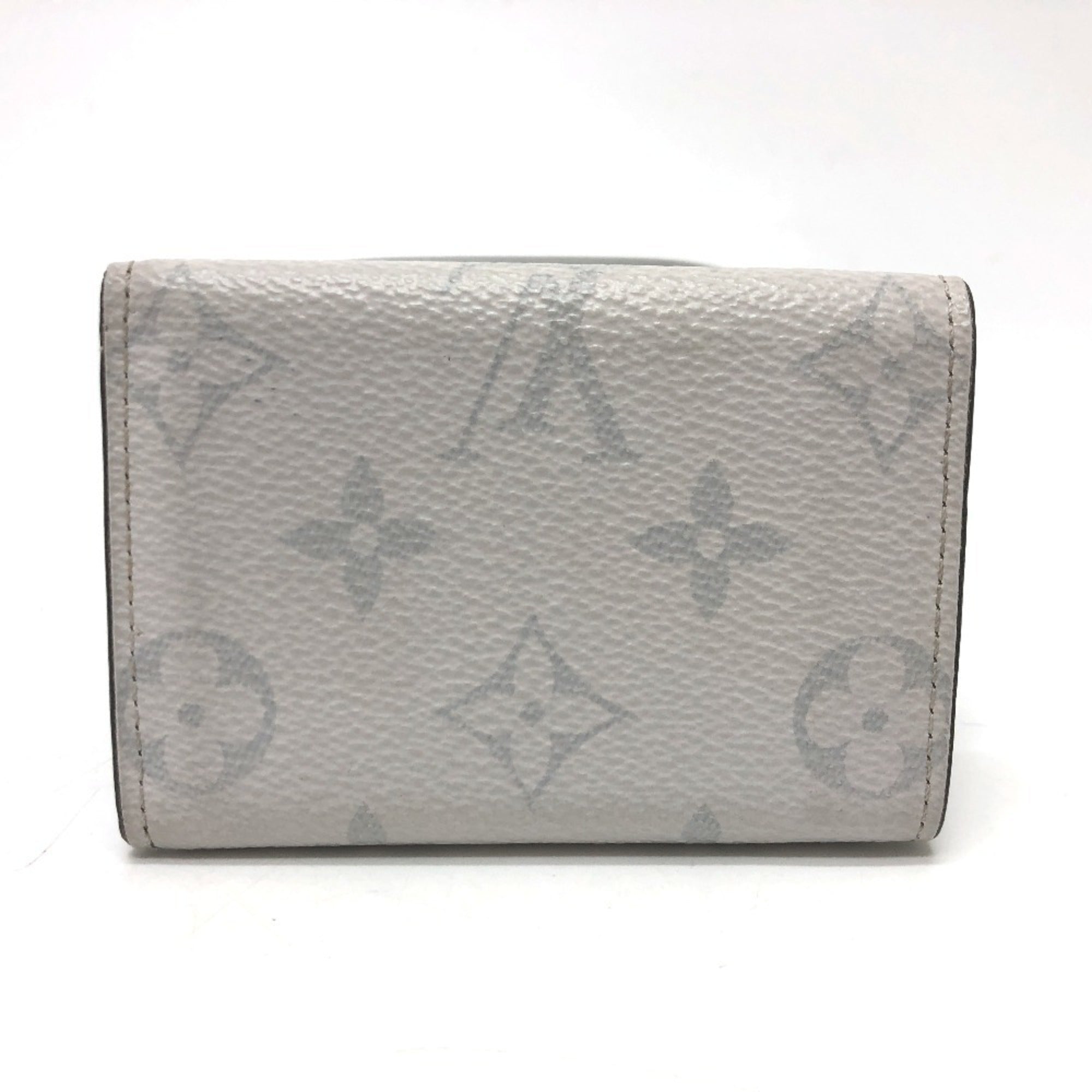 Louis Vuitton Monogram White Monogram Wallet (Tri-Fold) (Pre-Owned)